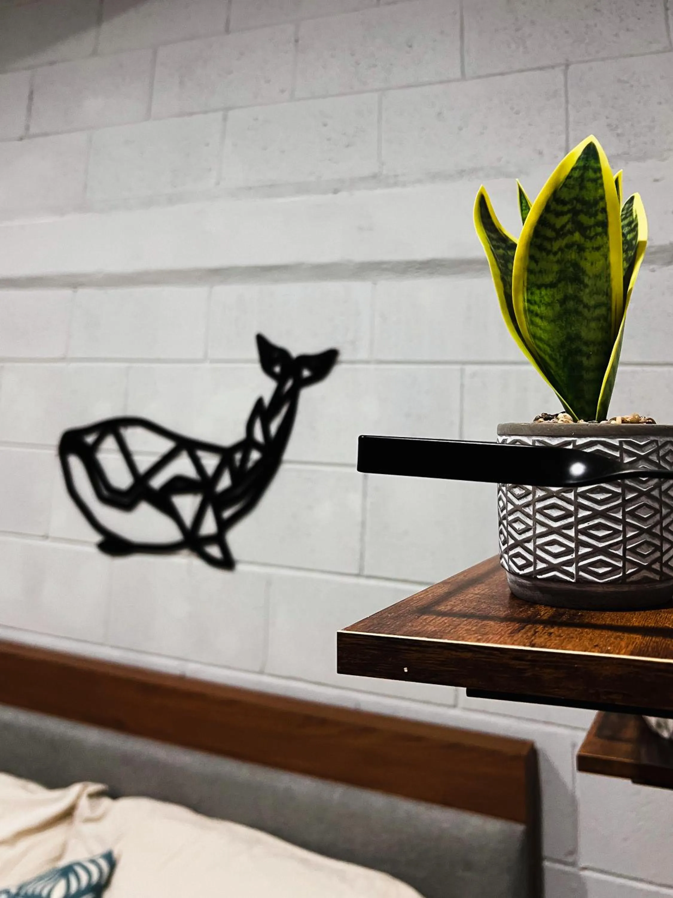 Decorative detail in Sealion Dive Center