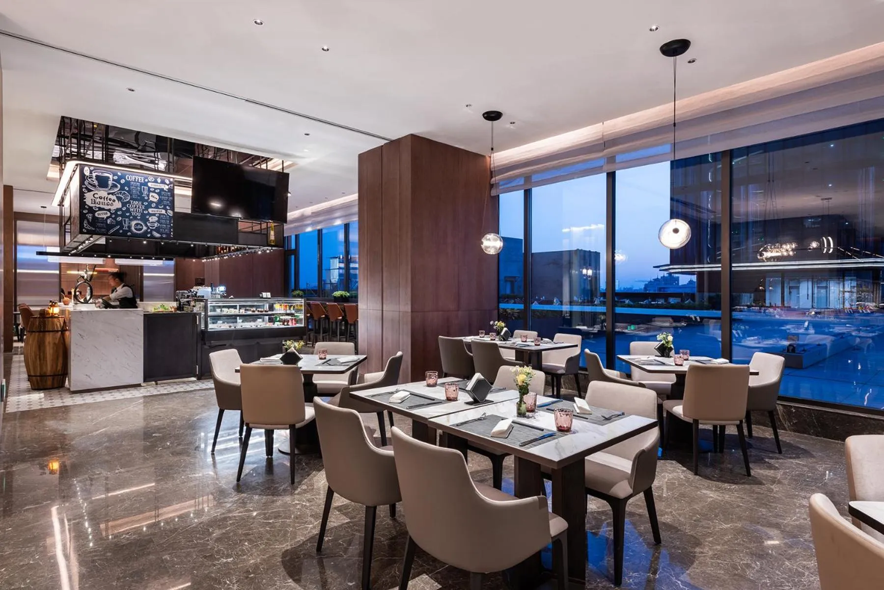 Restaurant/places to eat in IntercityHotel Shanghai New International Expo Center