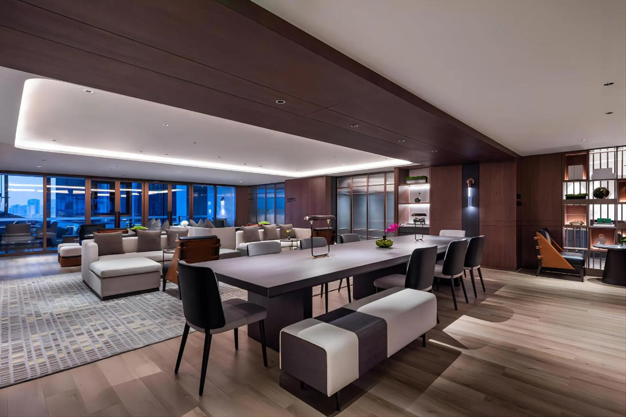 Seating area in IntercityHotel Shanghai New International Expo Center