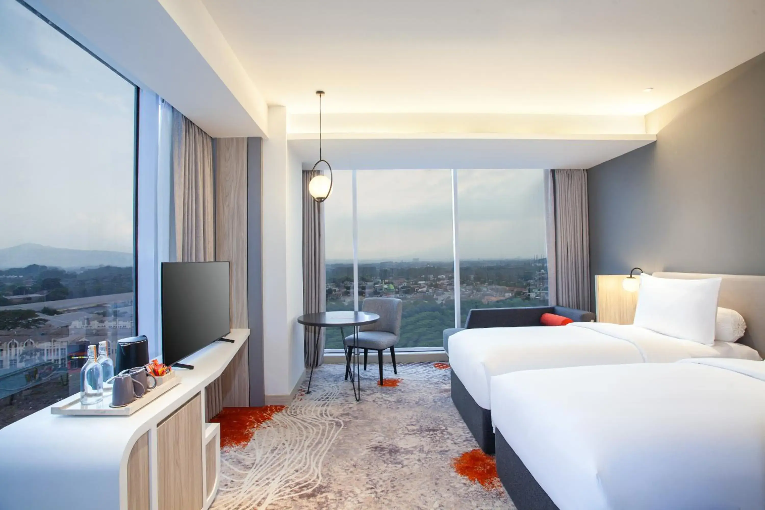 Bed in HARRIS Hotel & Convention Cibinong City Mall Bogor Bed in HARRIS Hotel & Convention Cibinong City Mall Bogor