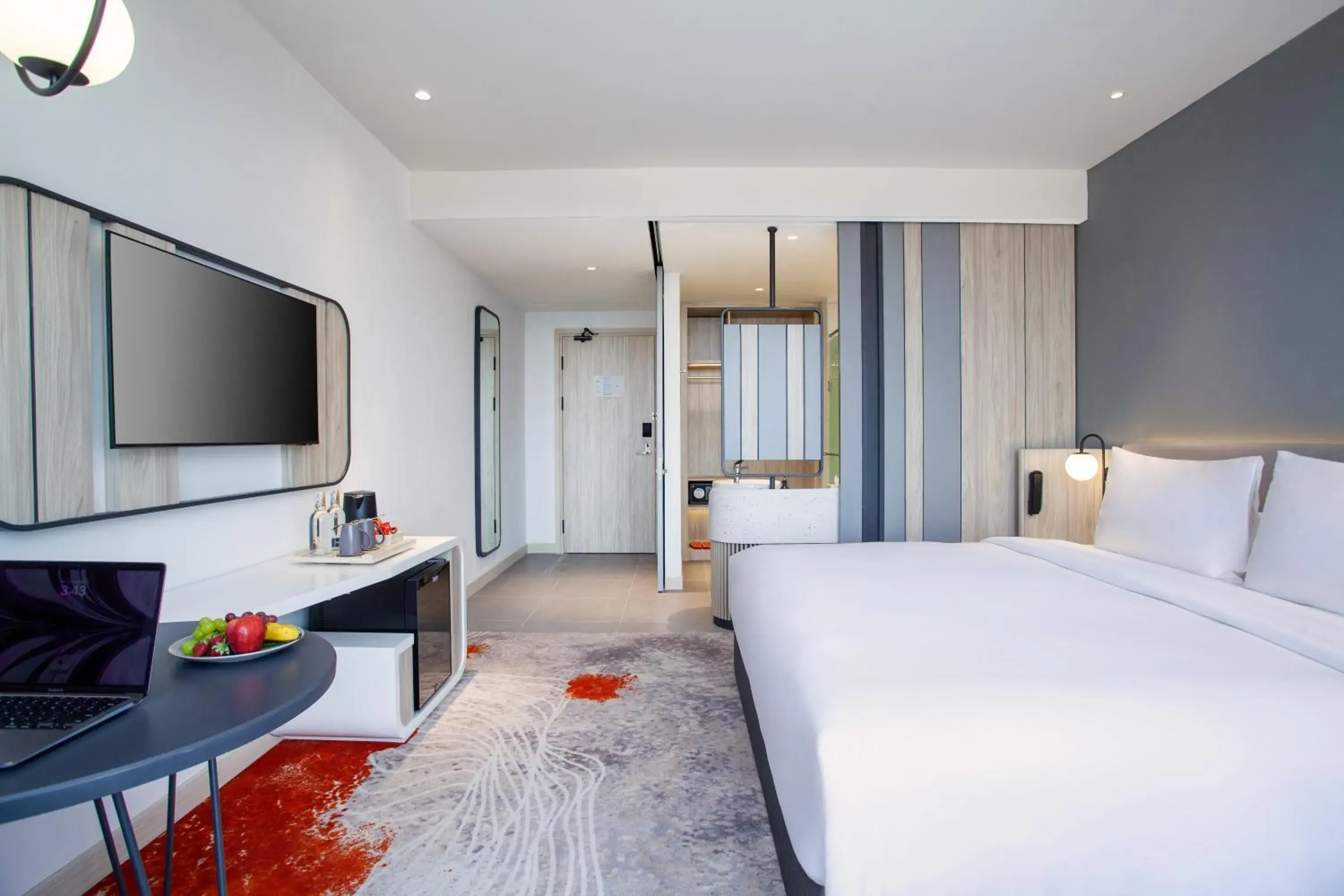 Bed in HARRIS Hotel & Convention Cibinong City Mall Bogor Bed in HARRIS Hotel & Convention Cibinong City Mall Bogor