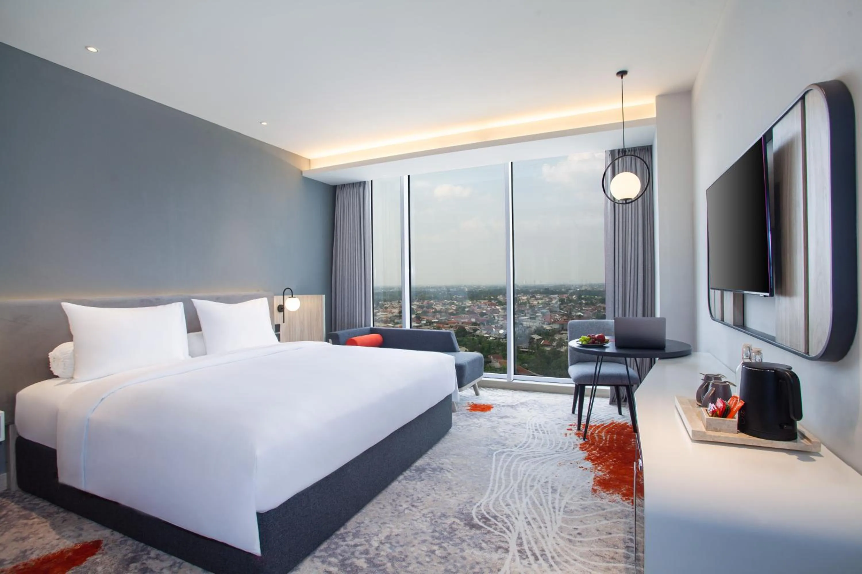 Bed in HARRIS Hotel & Convention Cibinong City Mall Bogor