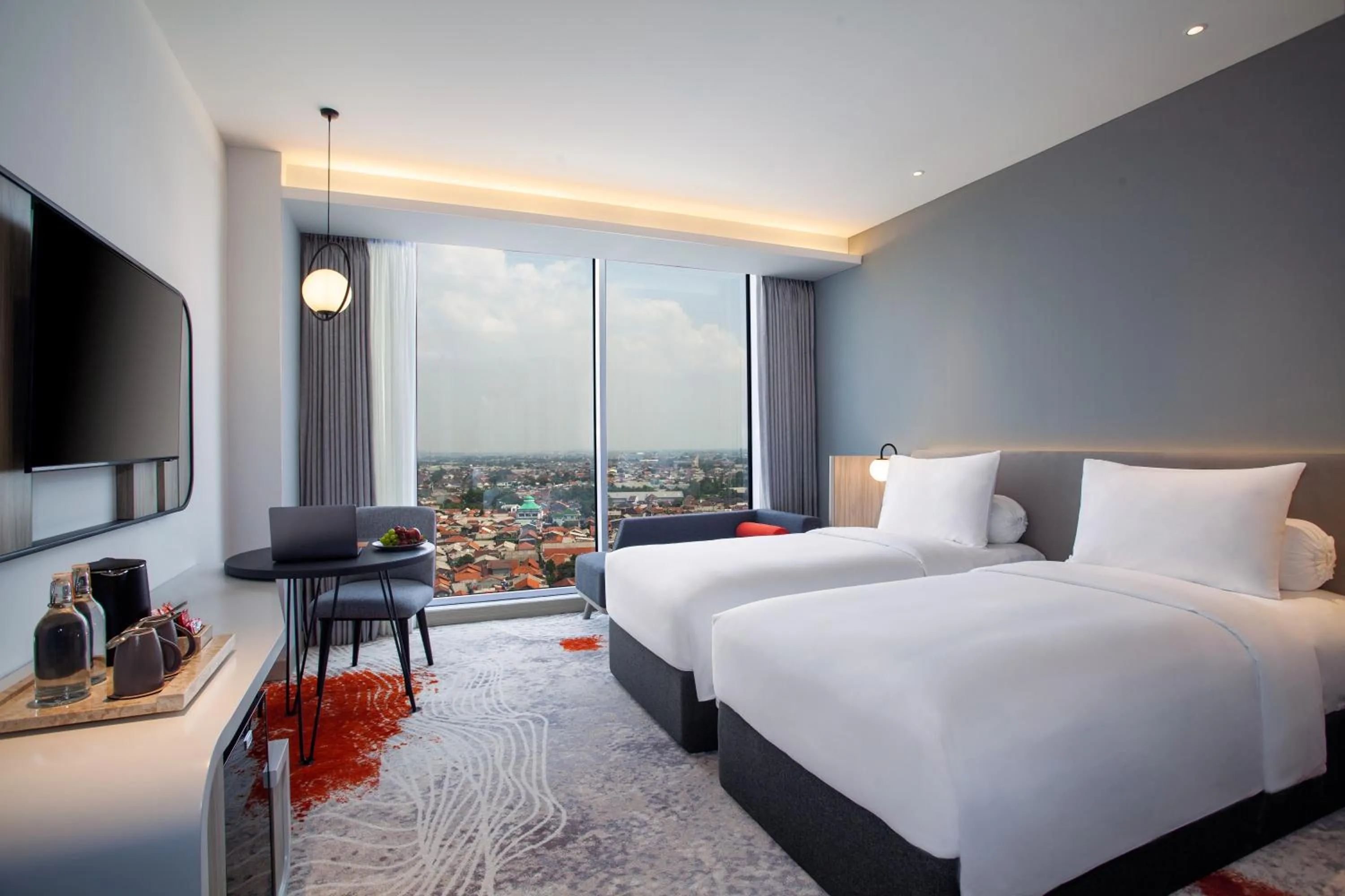 Bedroom, Bed in HARRIS Hotel & Convention Cibinong City Mall Bogor