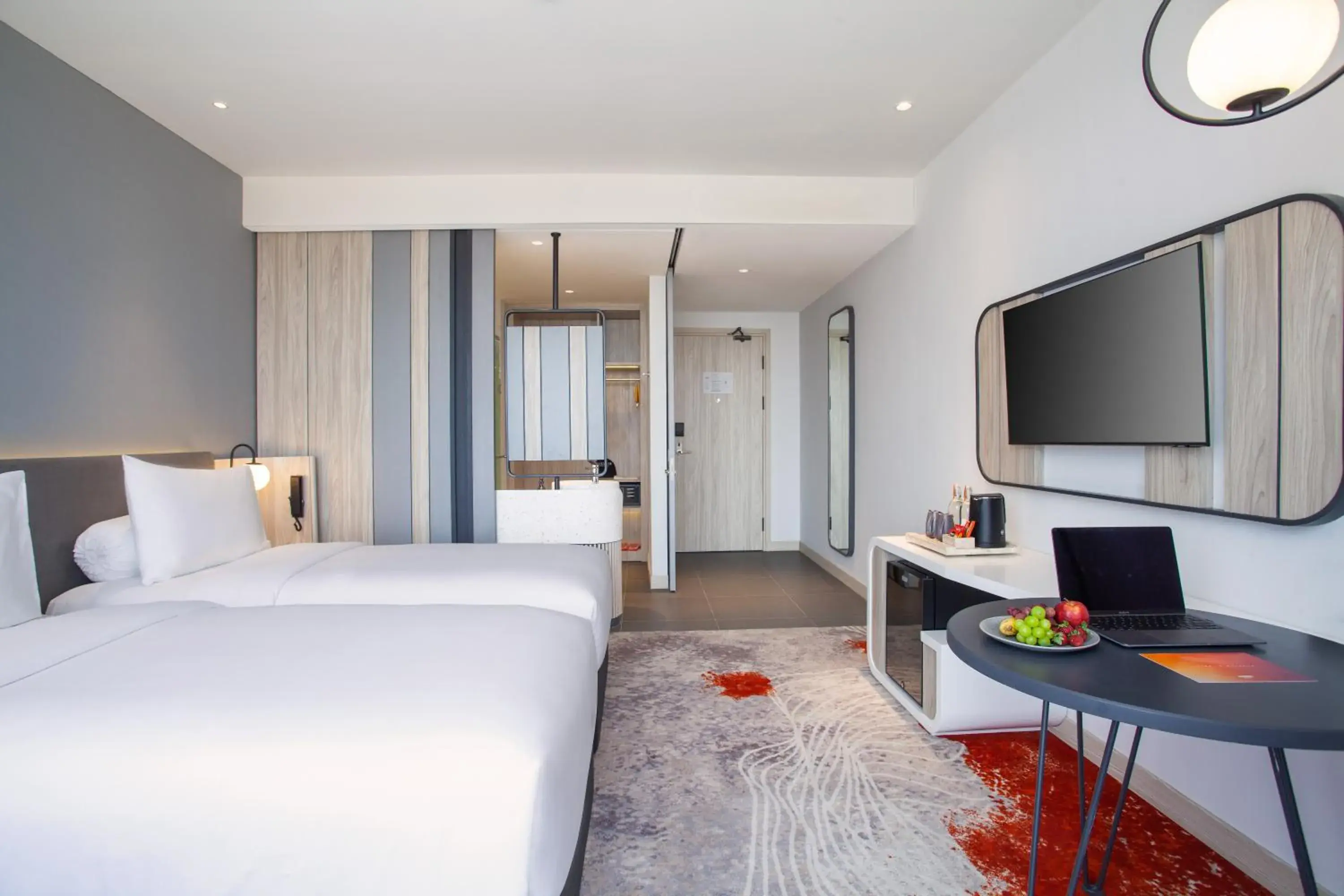 Bed in HARRIS Hotel & Convention Cibinong City Mall Bogor Bed in HARRIS Hotel & Convention Cibinong City Mall Bogor