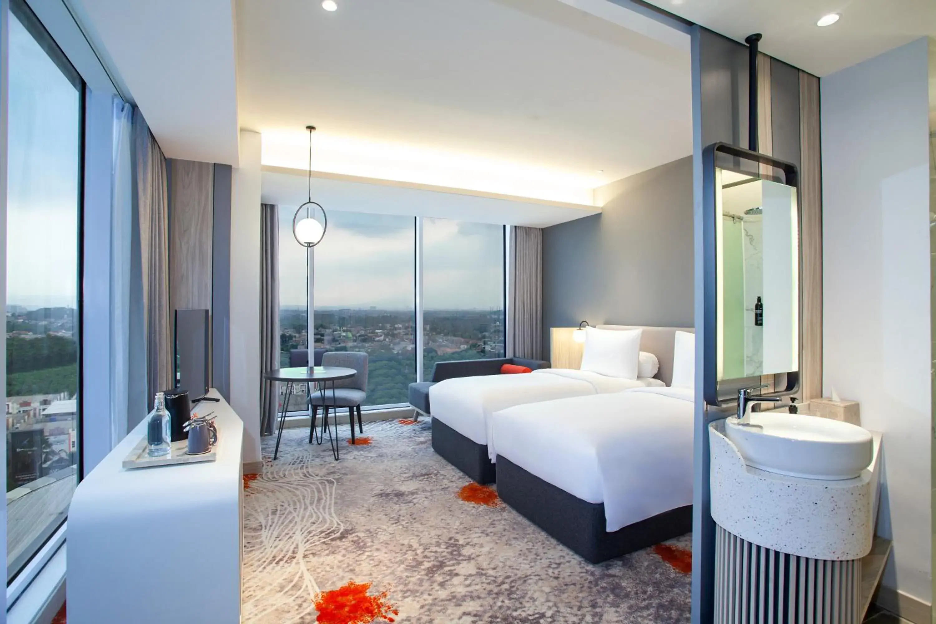 Bed in HARRIS Hotel & Convention Cibinong City Mall Bogor Bed in HARRIS Hotel & Convention Cibinong City Mall Bogor