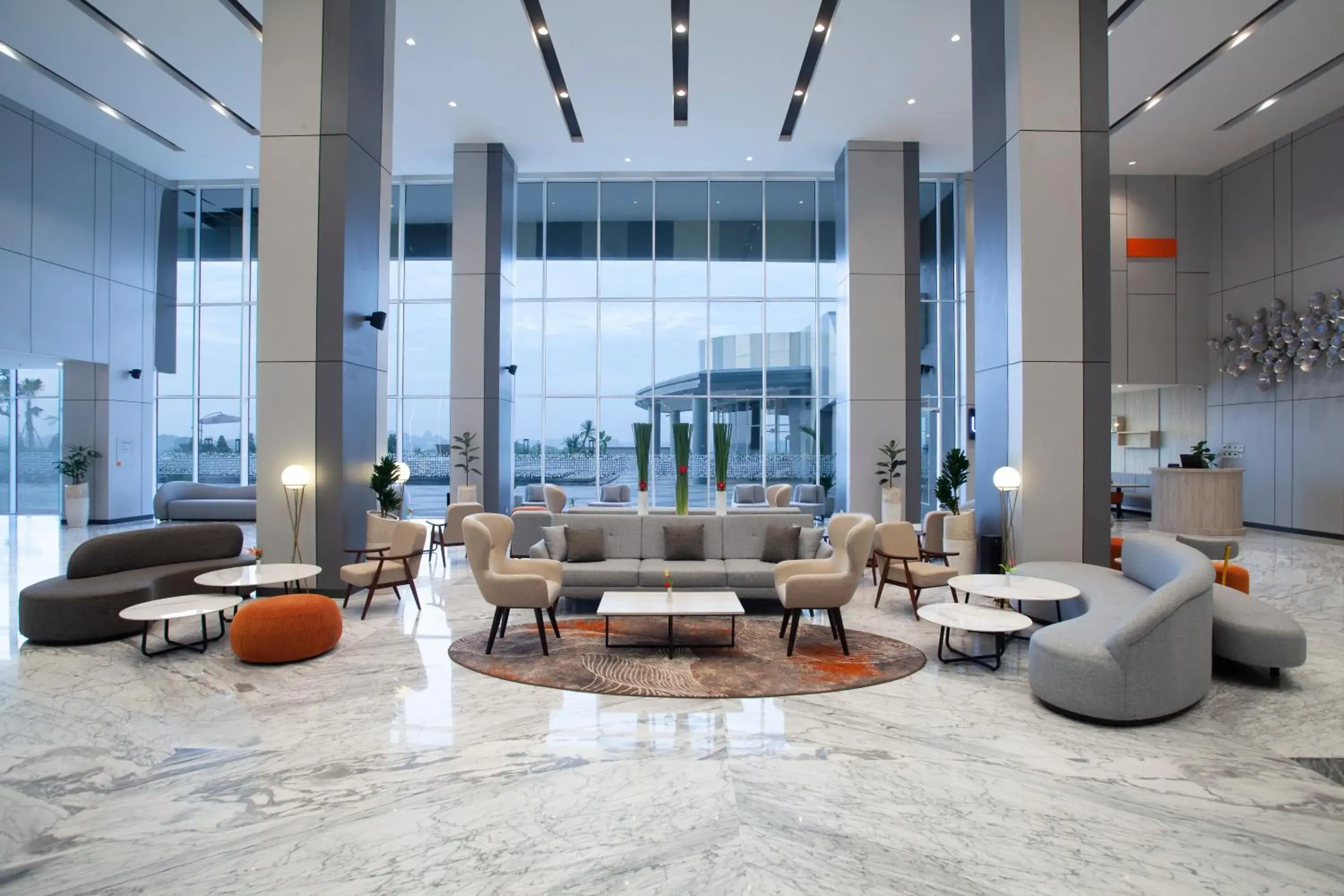 Lobby or reception in HARRIS Hotel & Convention Cibinong City Mall Bogor Lobby or reception in HARRIS Hotel & Convention Cibinong City Mall Bogor