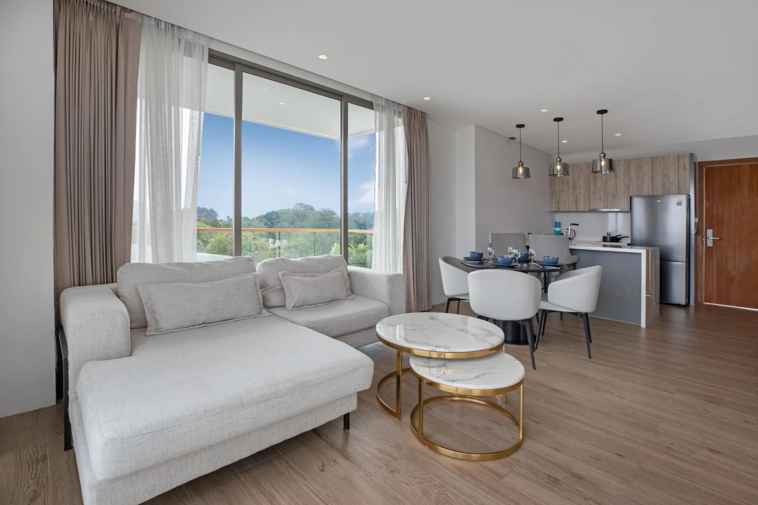 Living room in Elite Atoll Serviced Apartments Phuket