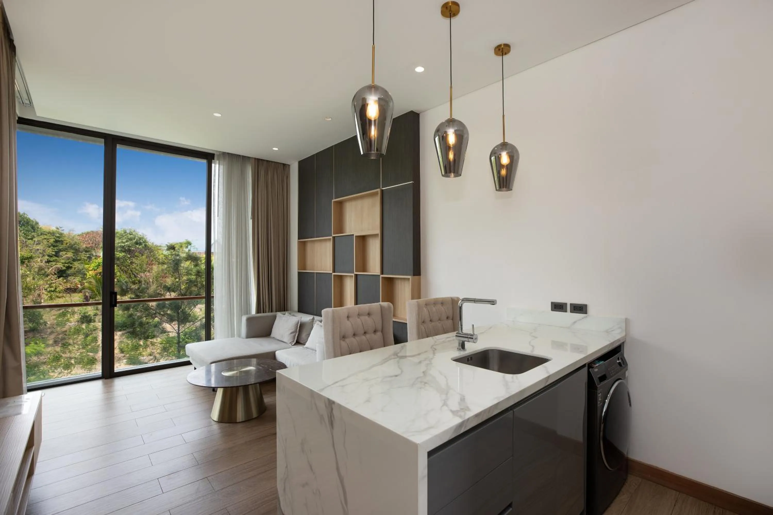 Kitchen or kitchenette in Elite Atoll Serviced Apartments Phuket