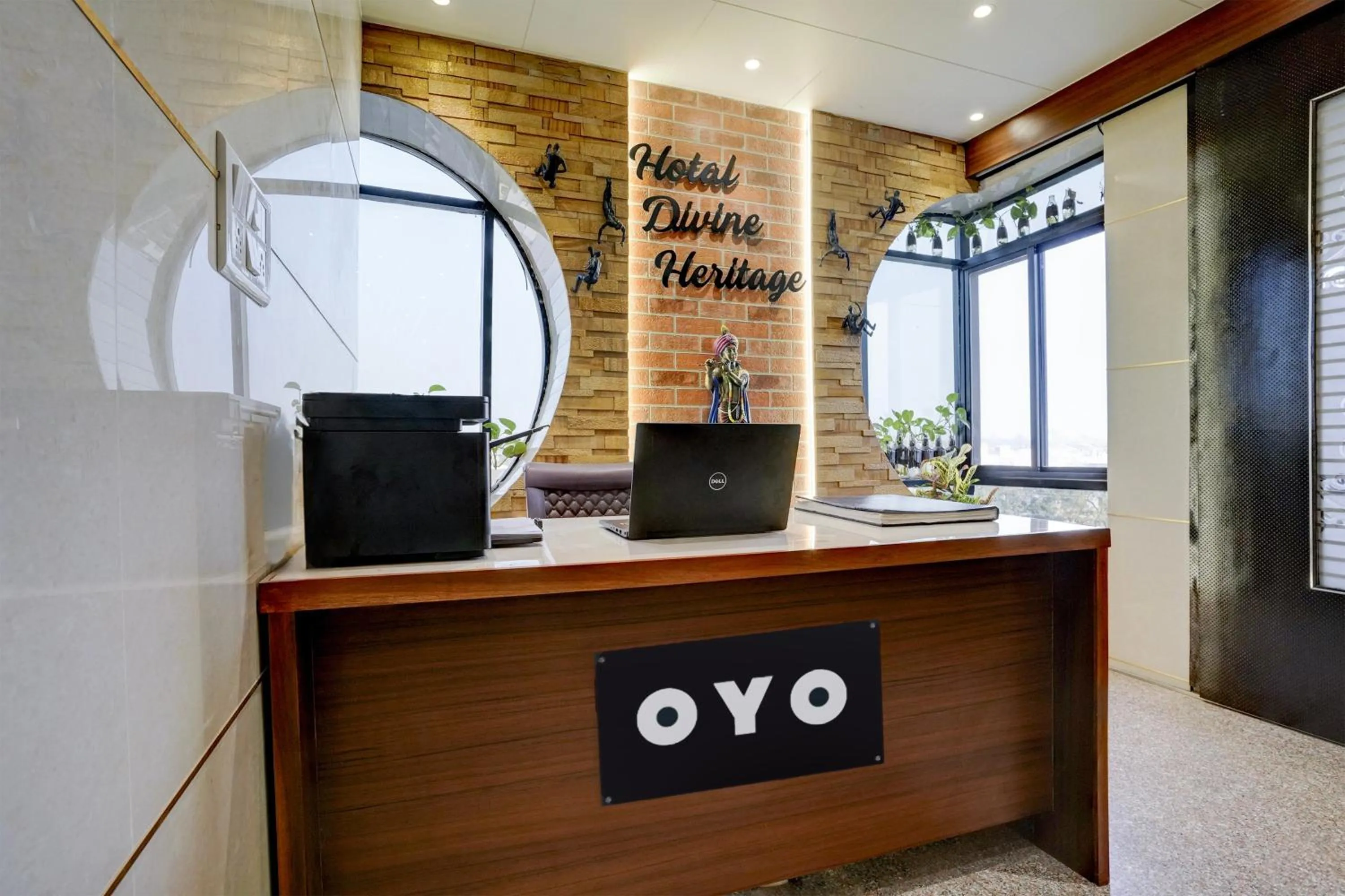 Lobby or reception in Super Hotel O DH