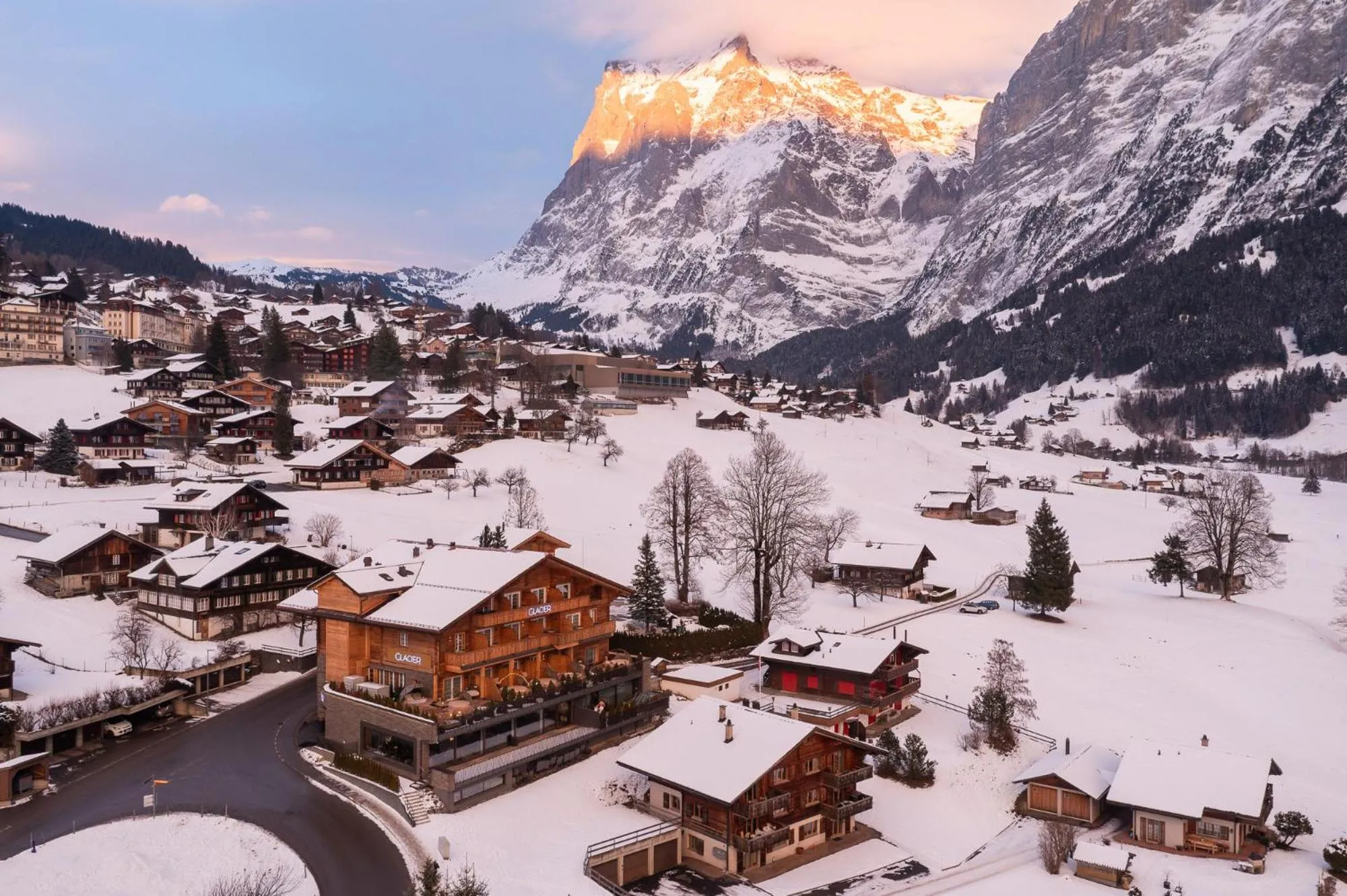 Property building in Boutique Hotel Glacier