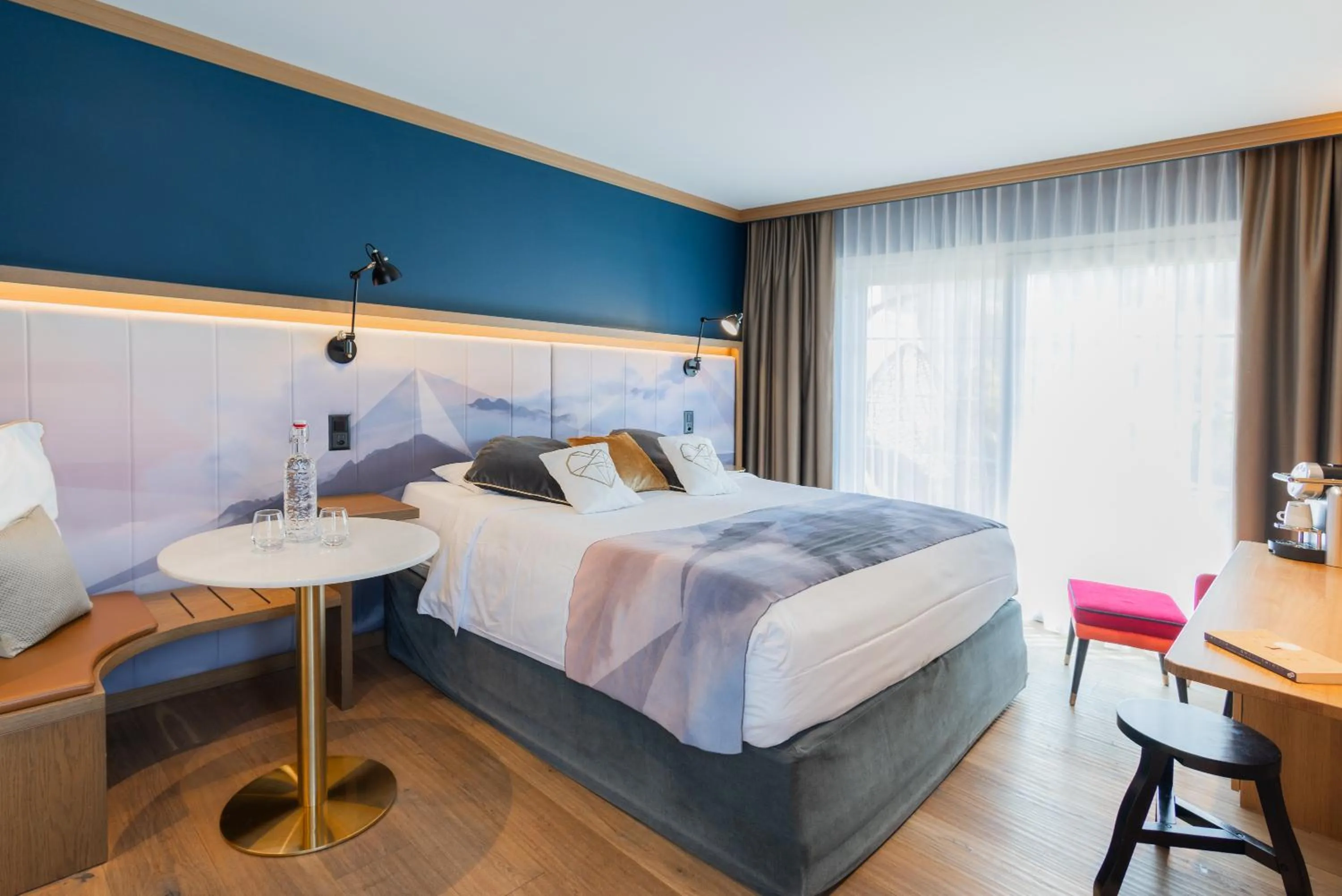 Bed in Boutique Hotel Glacier