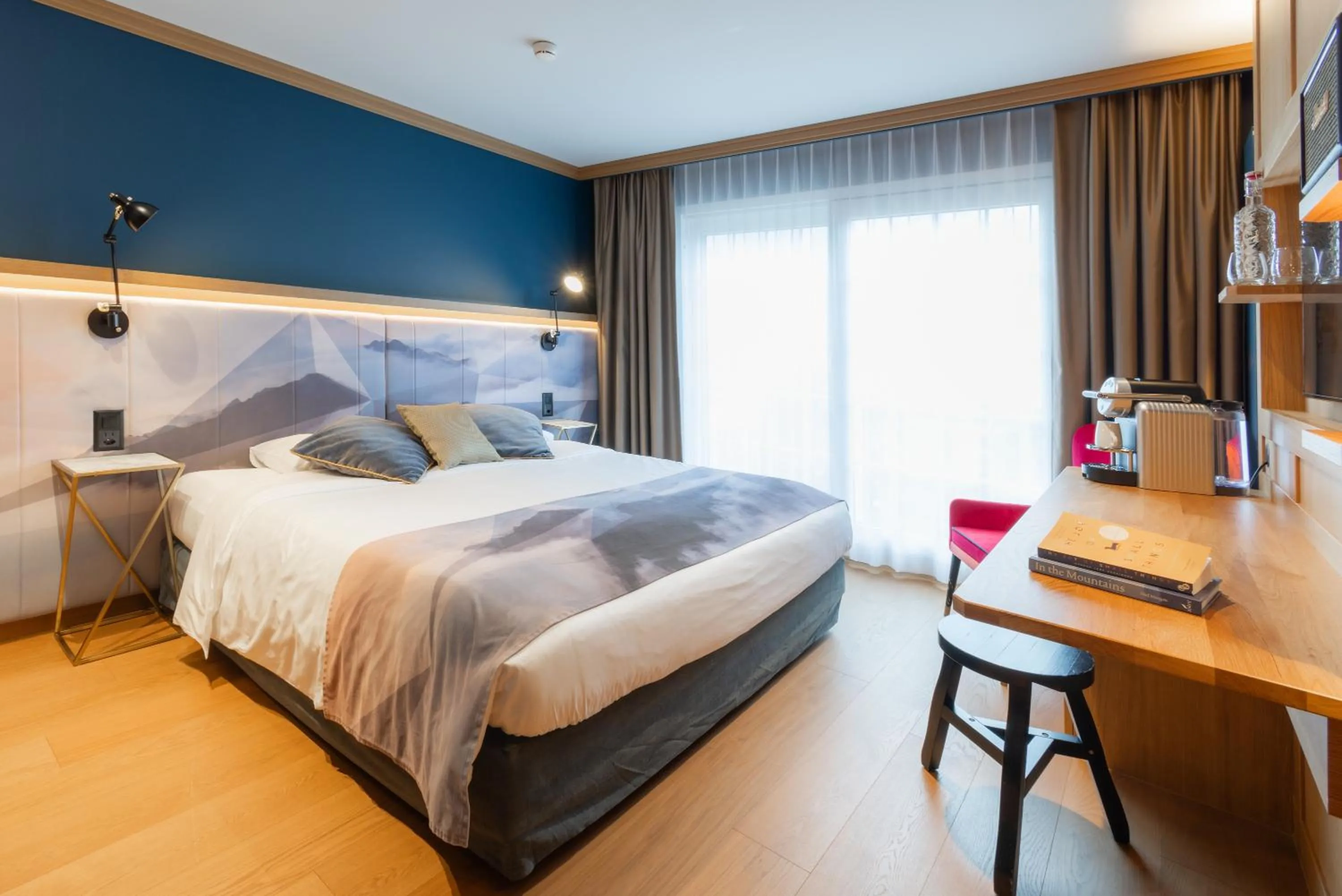 Bed in Boutique Hotel Glacier