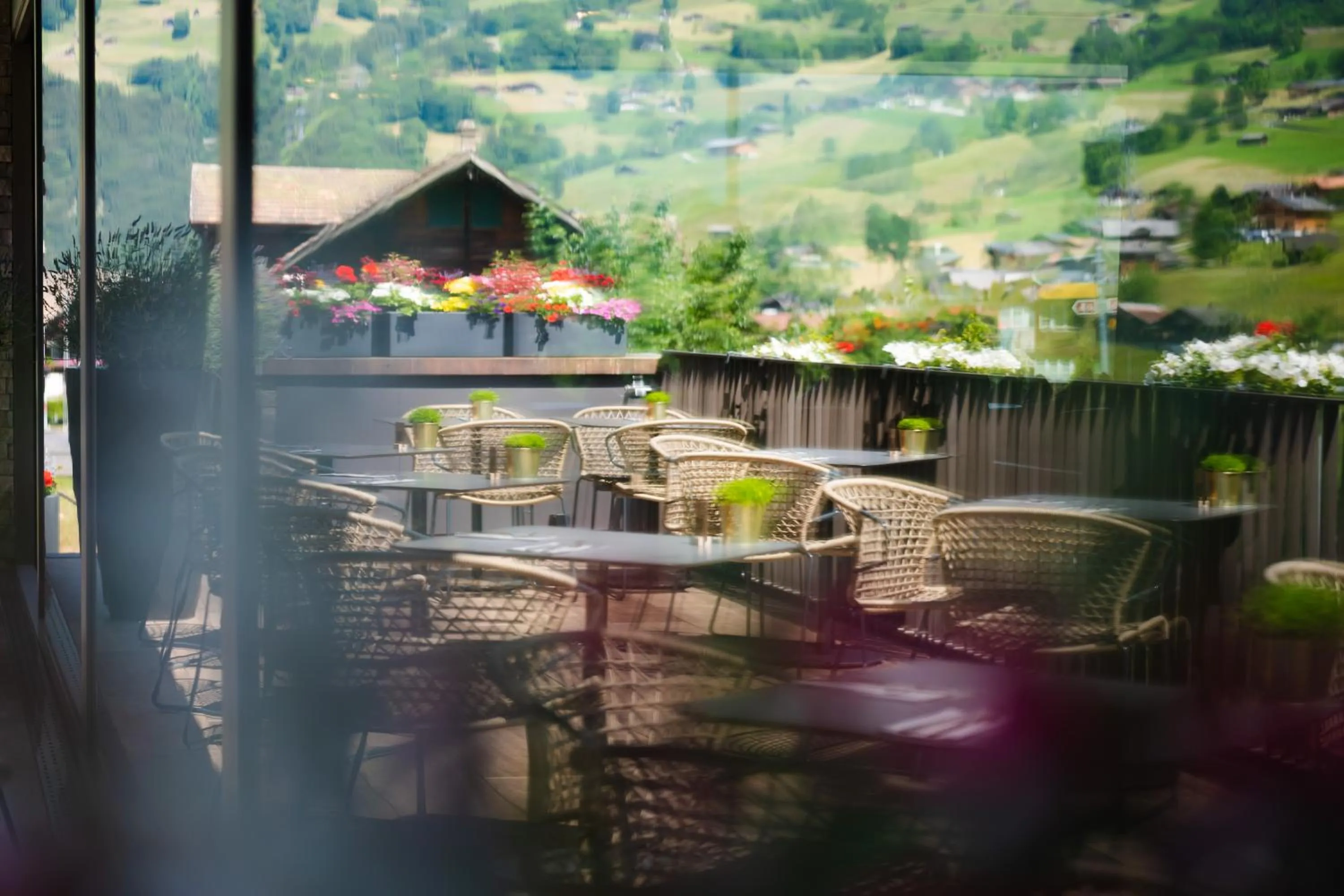 Dining area in Boutique Hotel Glacier