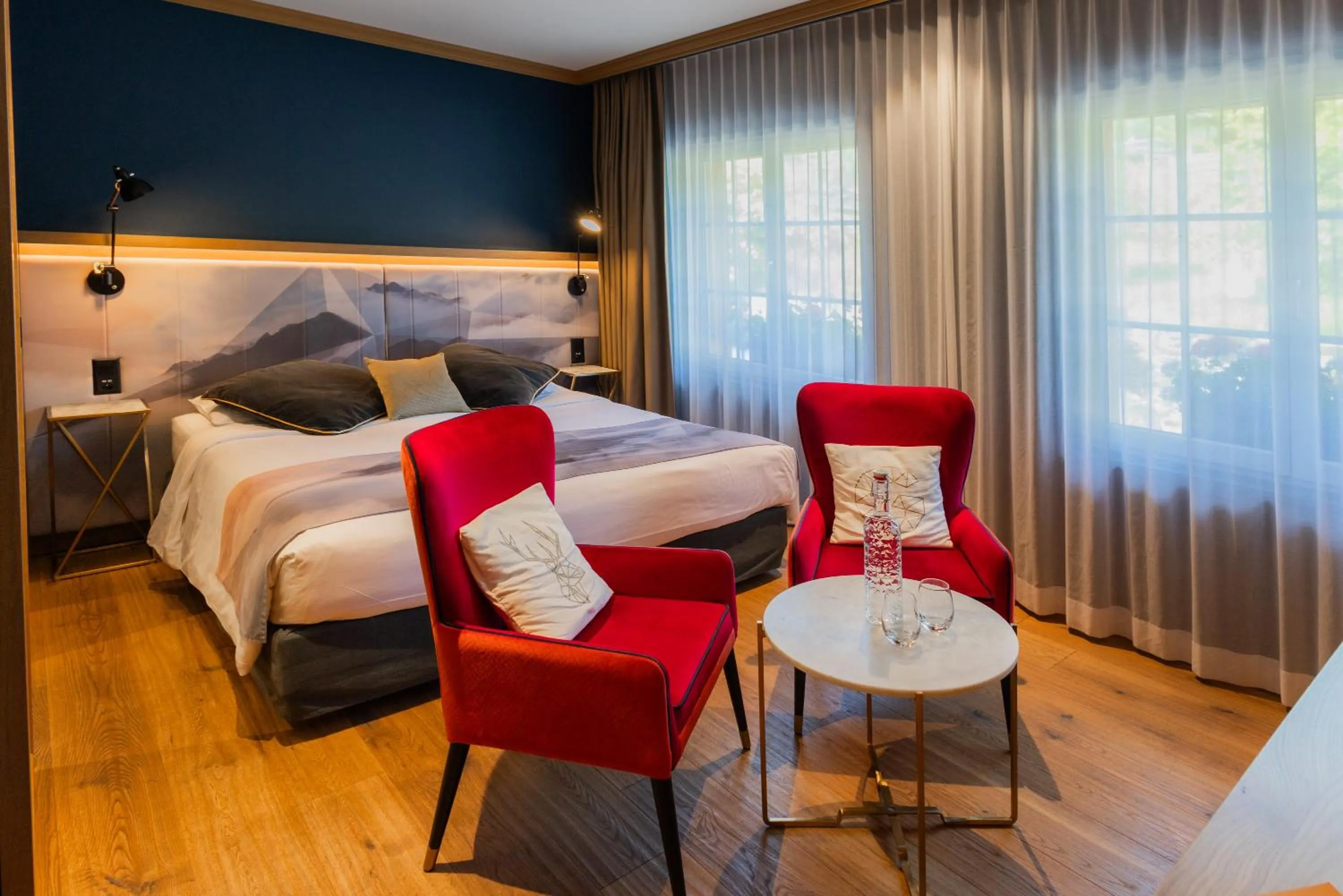 Bed in Boutique Hotel Glacier