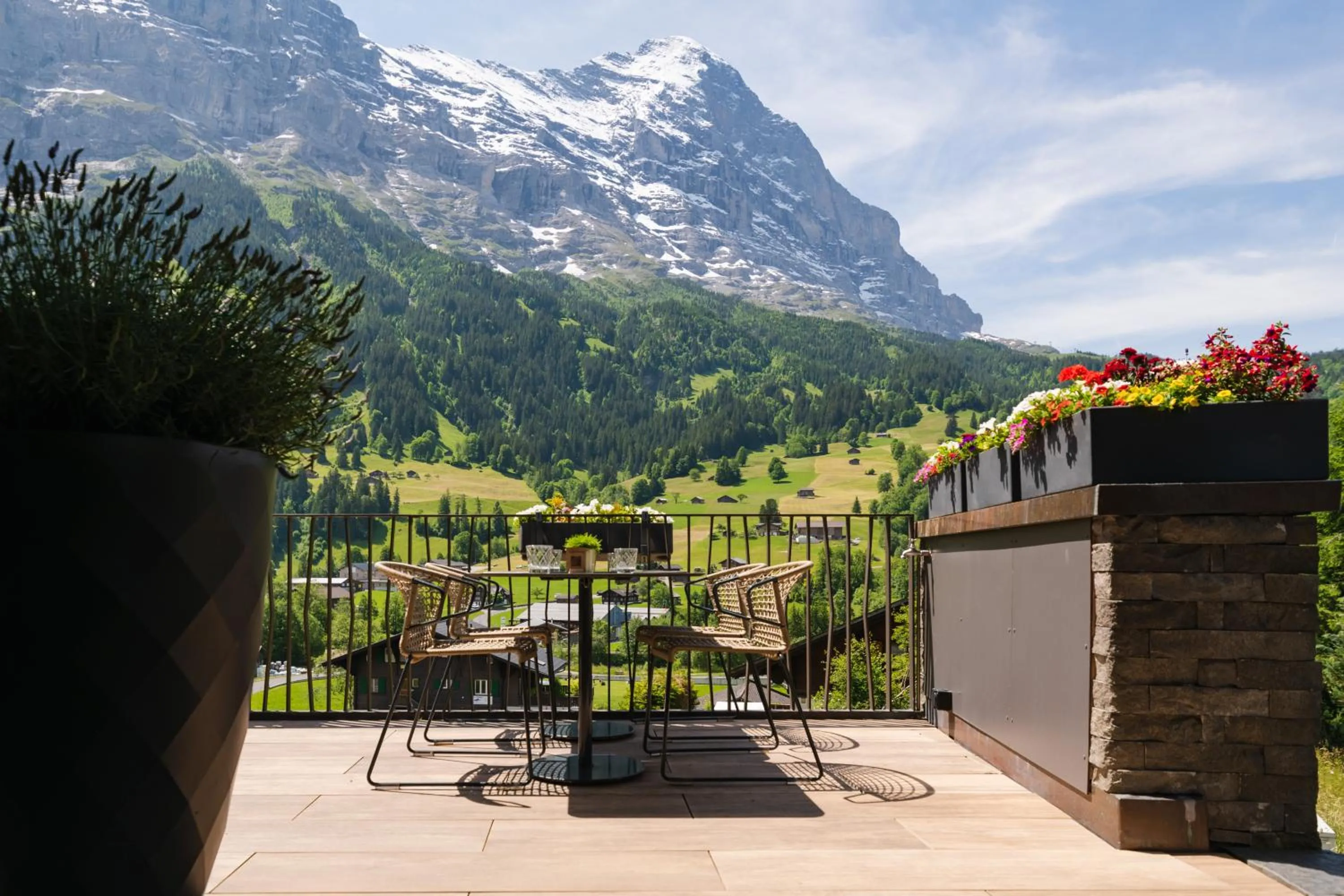 Natural landscape in Boutique Hotel Glacier