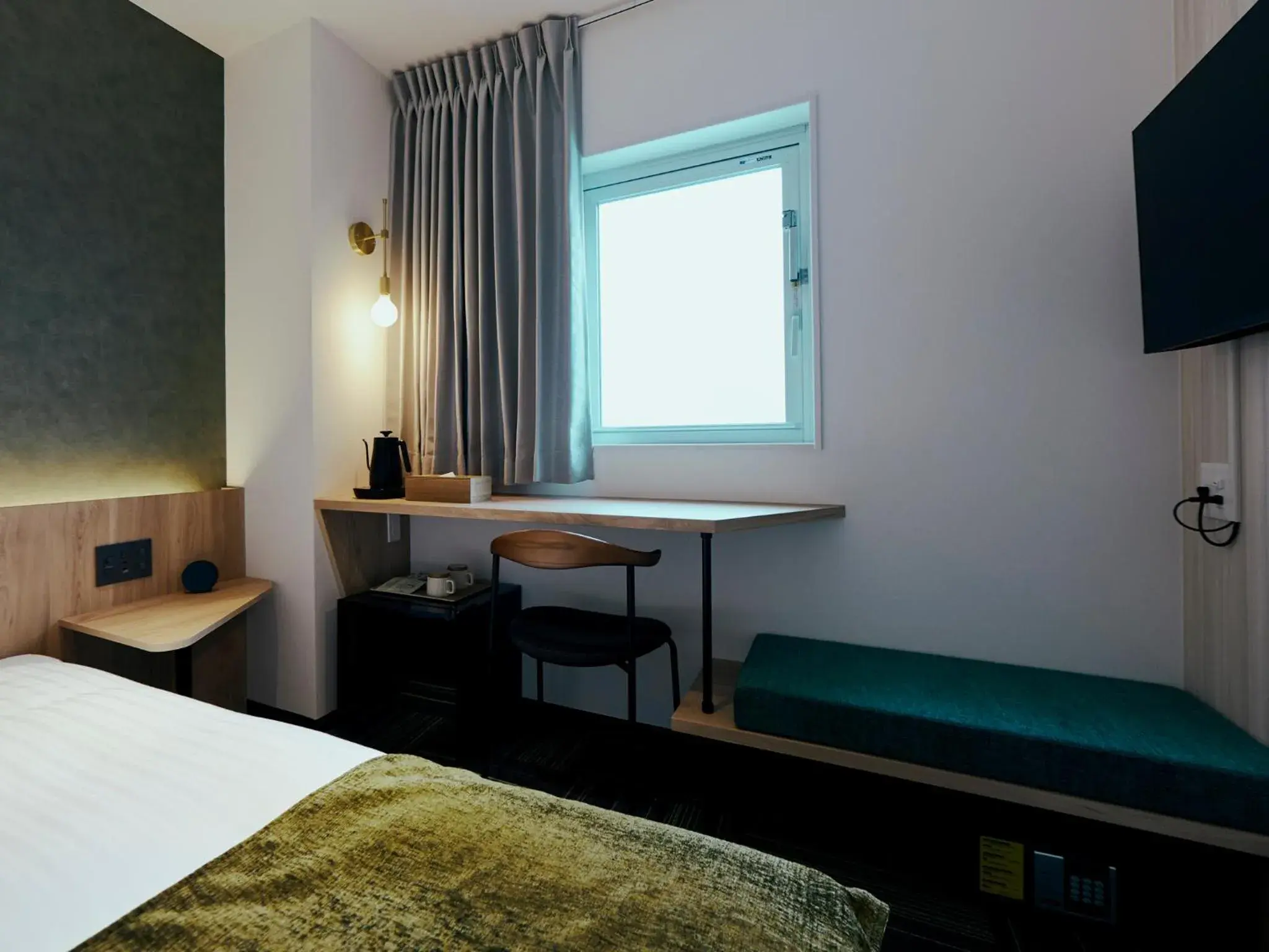 Bed in R Hotel Kansai Airport Bed in R Hotel Kansai Airport