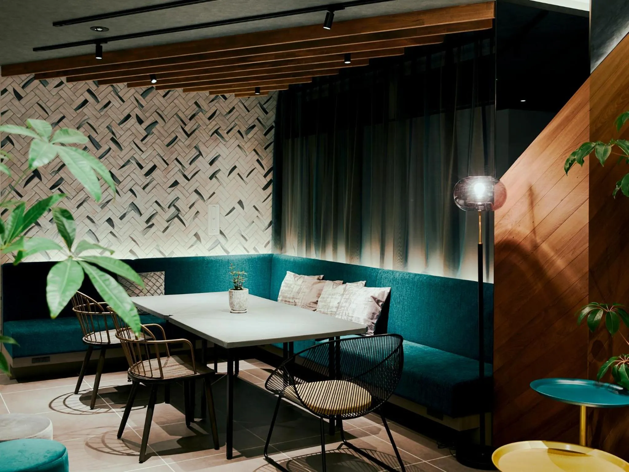 Seating area in R Hotel Kansai Airport