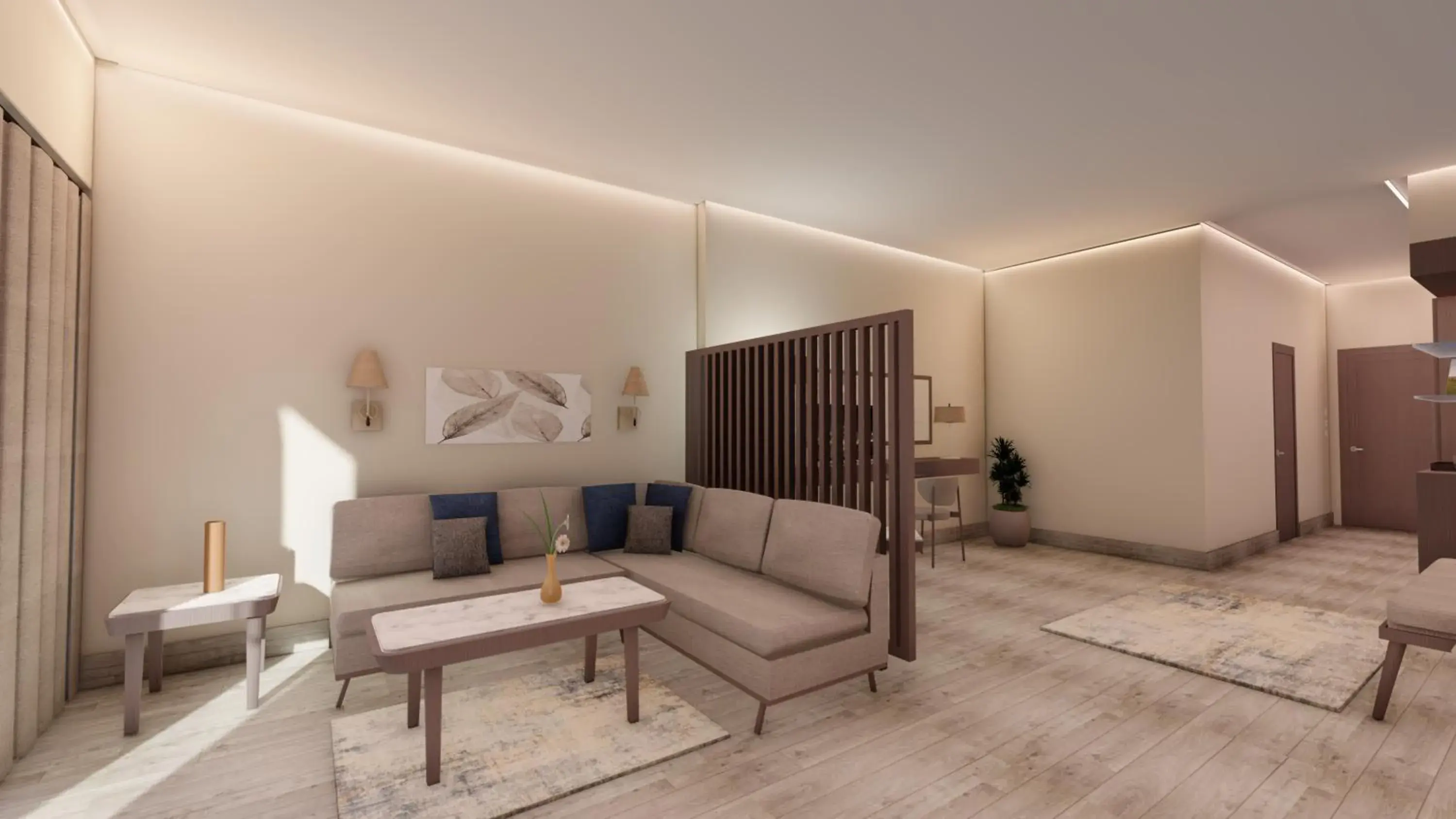 Living room in JAZ Elite Asteria Living room in JAZ Elite Asteria