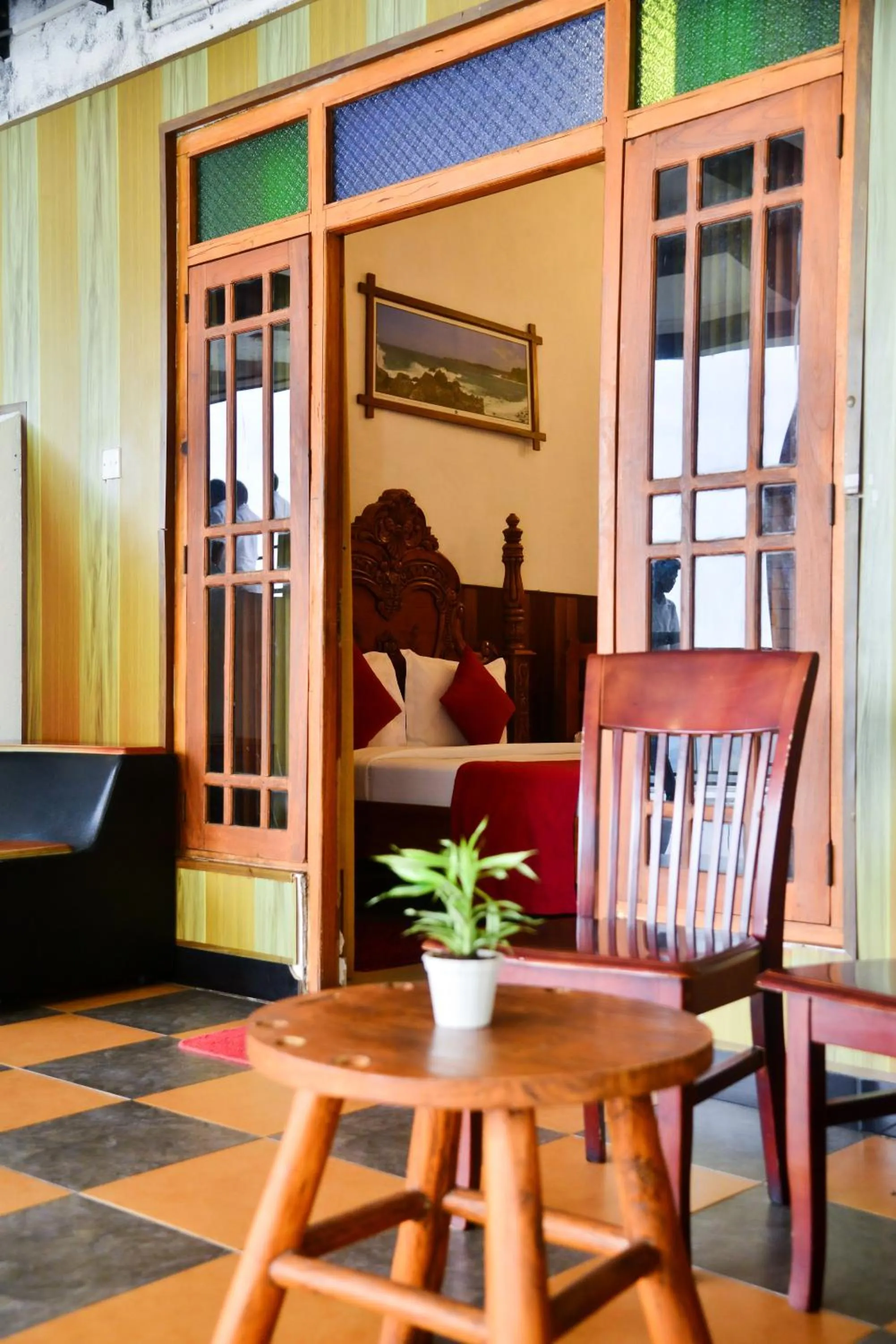 Seating area in Ella Mount Heaven