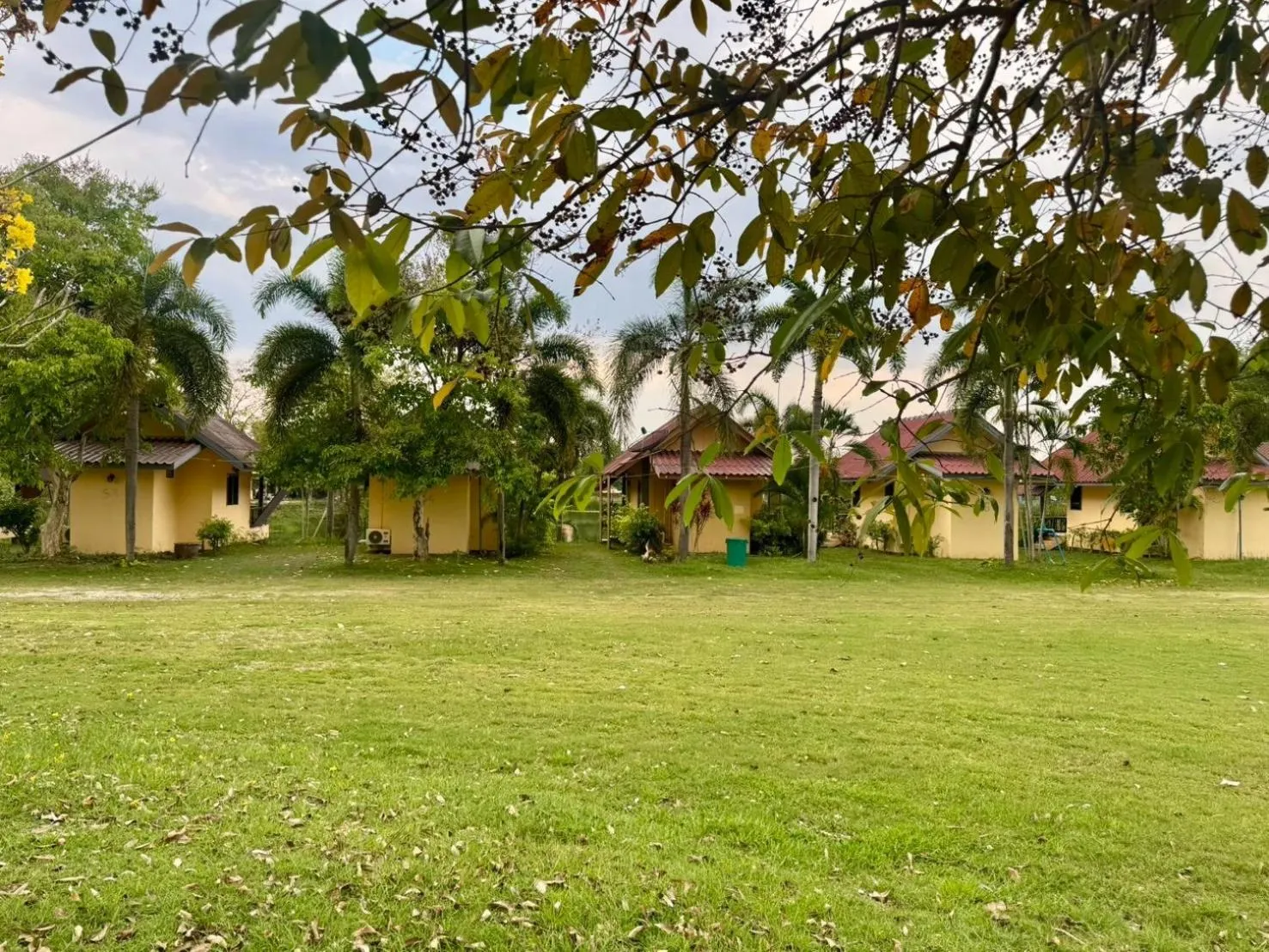 Garden in Khao Yai Lake Hill Resort