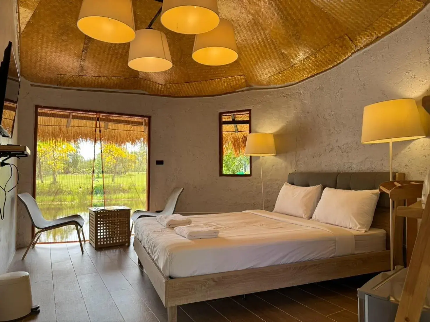 Deluxe Double Room with Lake View in Khao Yai Lake Hill Resort Deluxe Double Room with Lake View in Khao Yai Lake Hill Resort