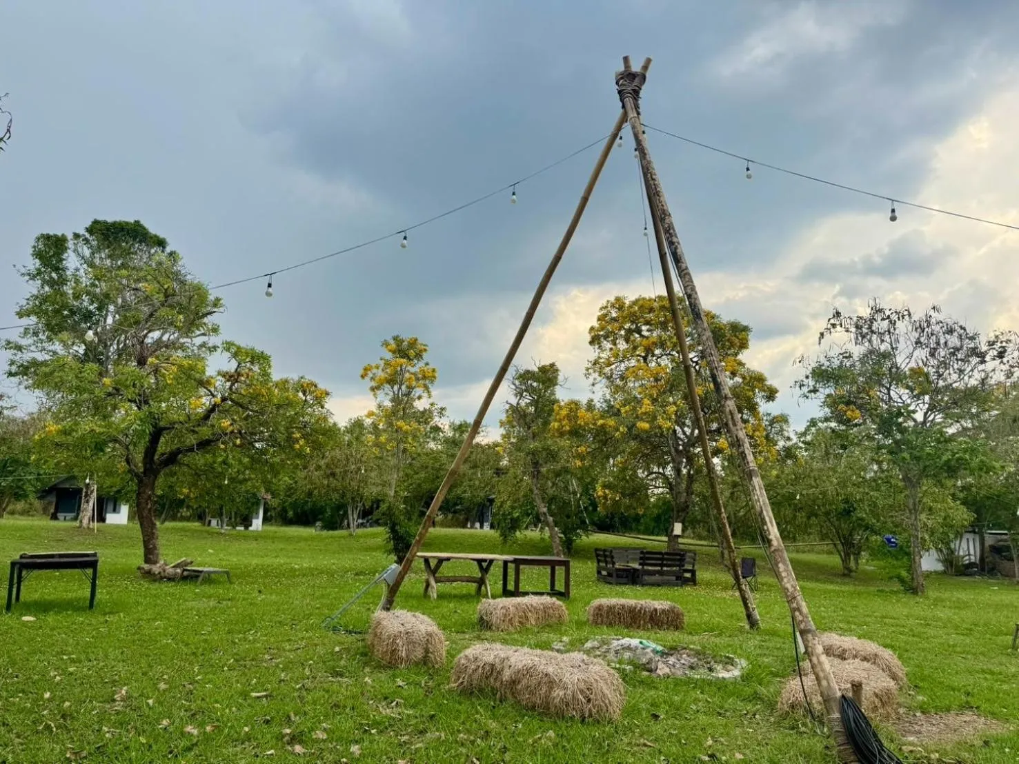 Natural landscape in Khao Yai Lake Hill Resort