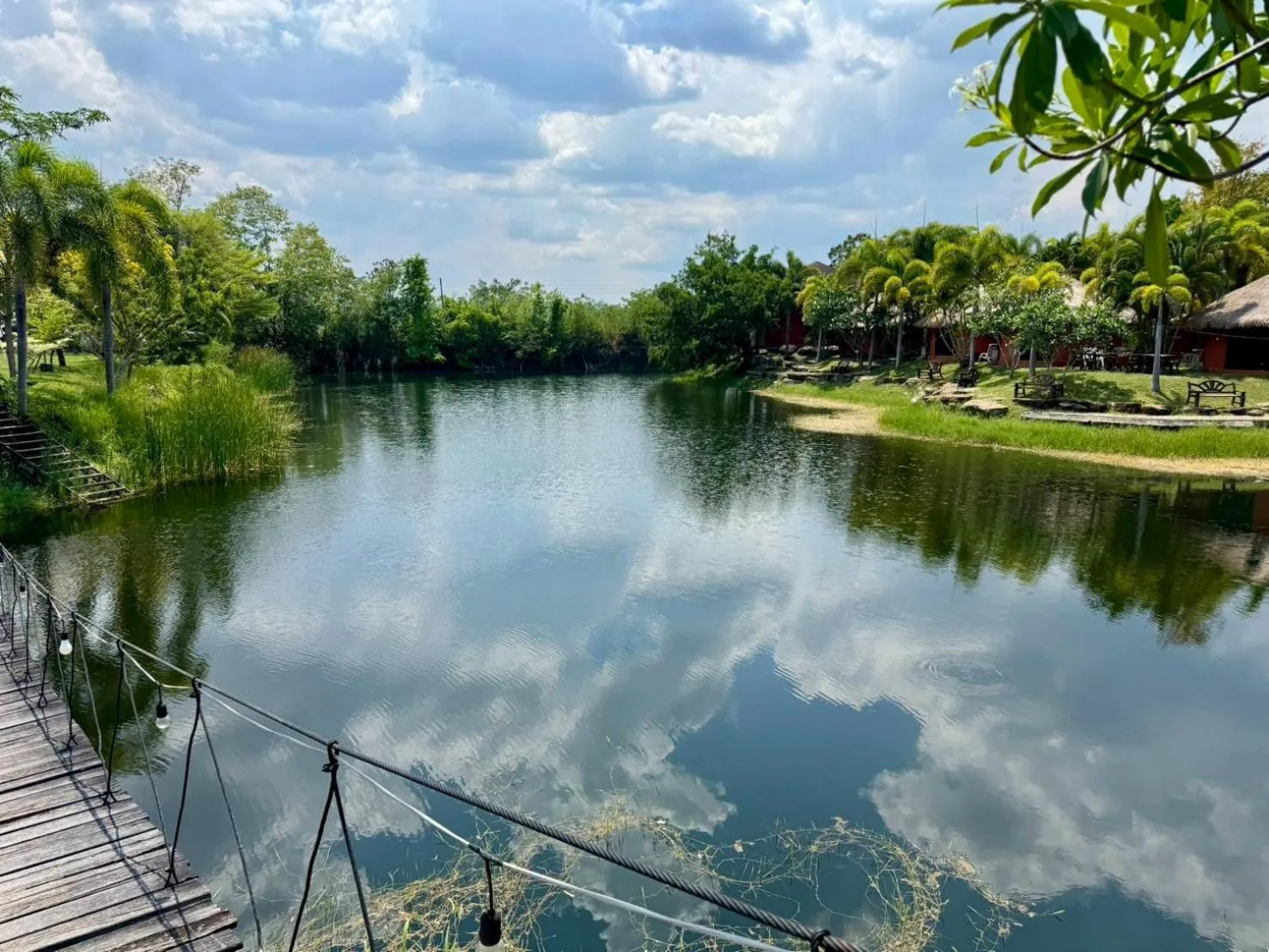 Lake view in Khao Yai Lake Hill Resort