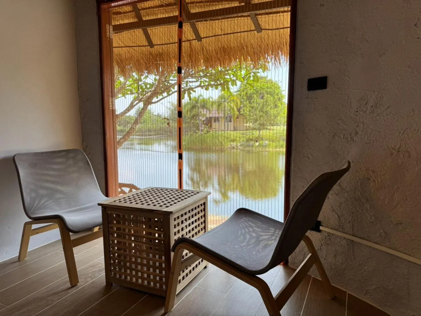 Seating area in Khao Yai Lake Hill Resort