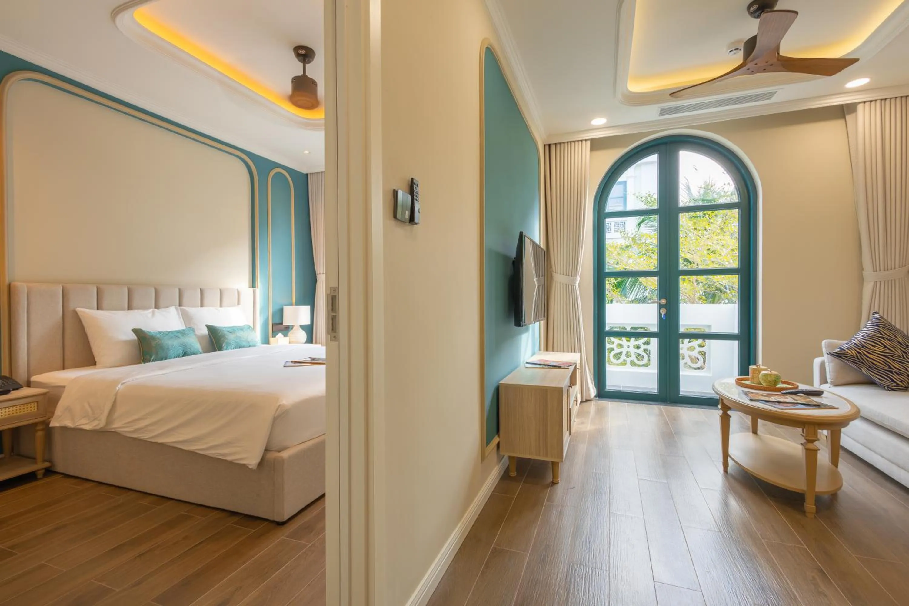 Photo of the whole room, Bed in Stella Marina Boutique Hotel