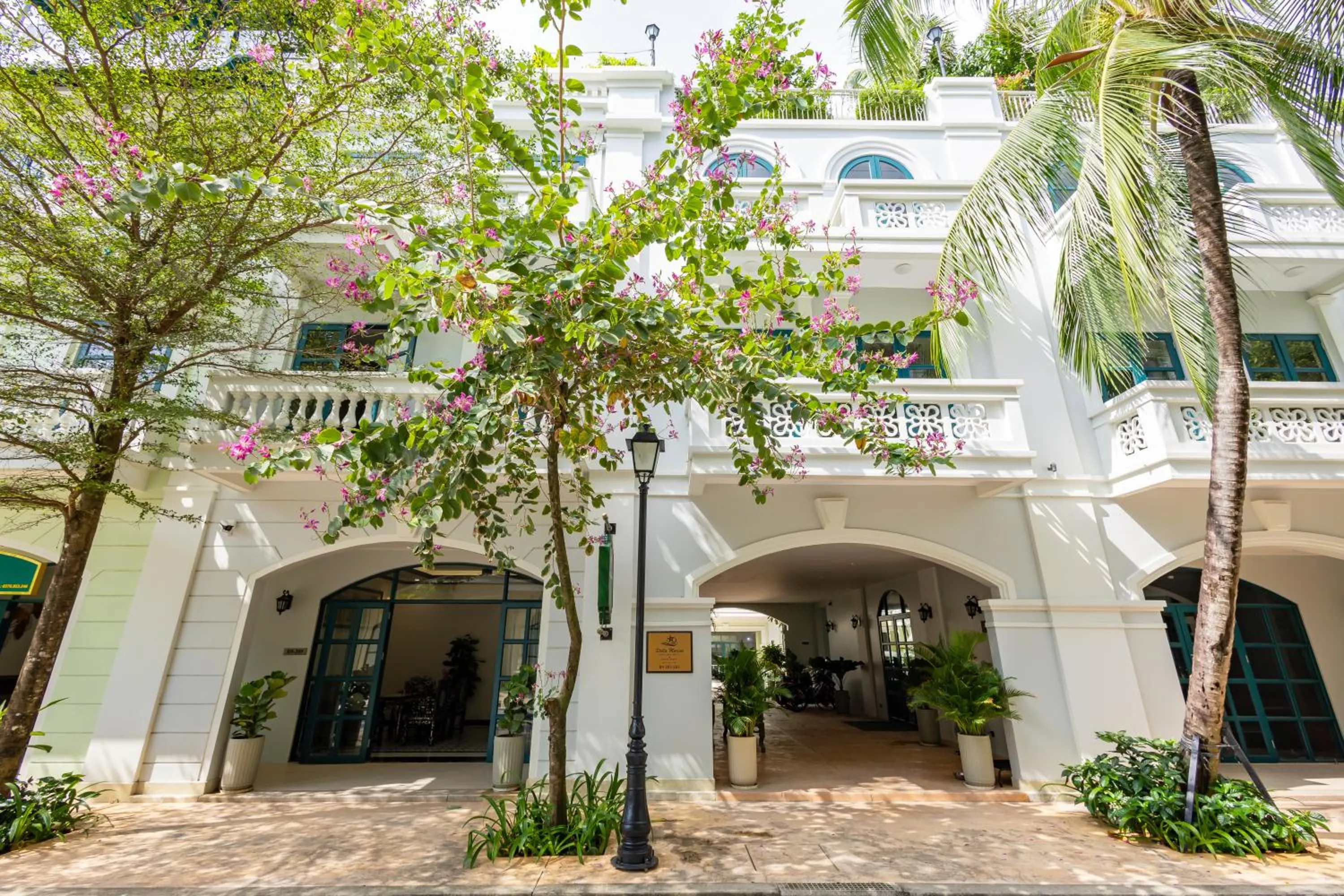 Facade/entrance in Stella Marina Boutique Hotel
