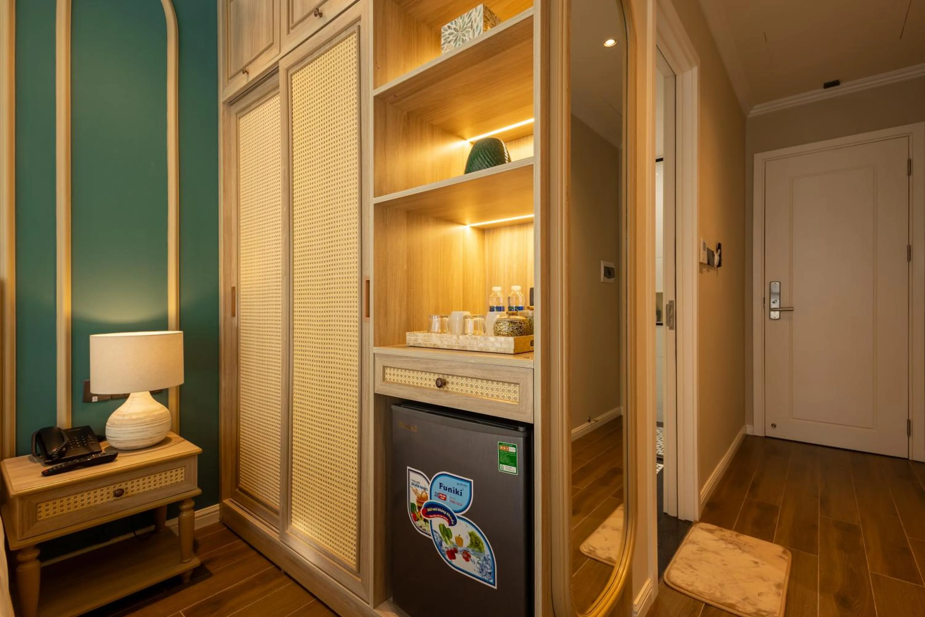 Bed in Stella Marina Boutique Hotel