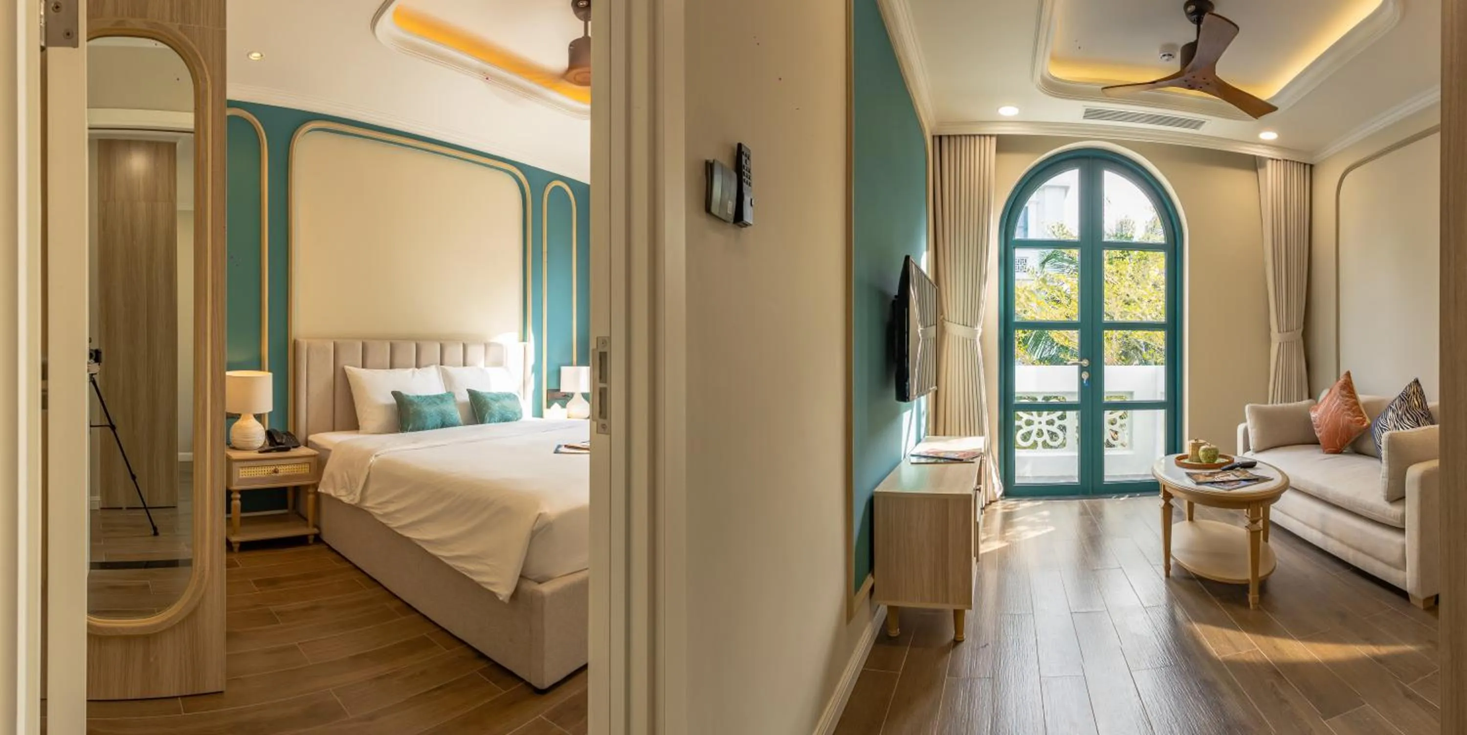 Photo of the whole room, Bed in Stella Marina Boutique Hotel