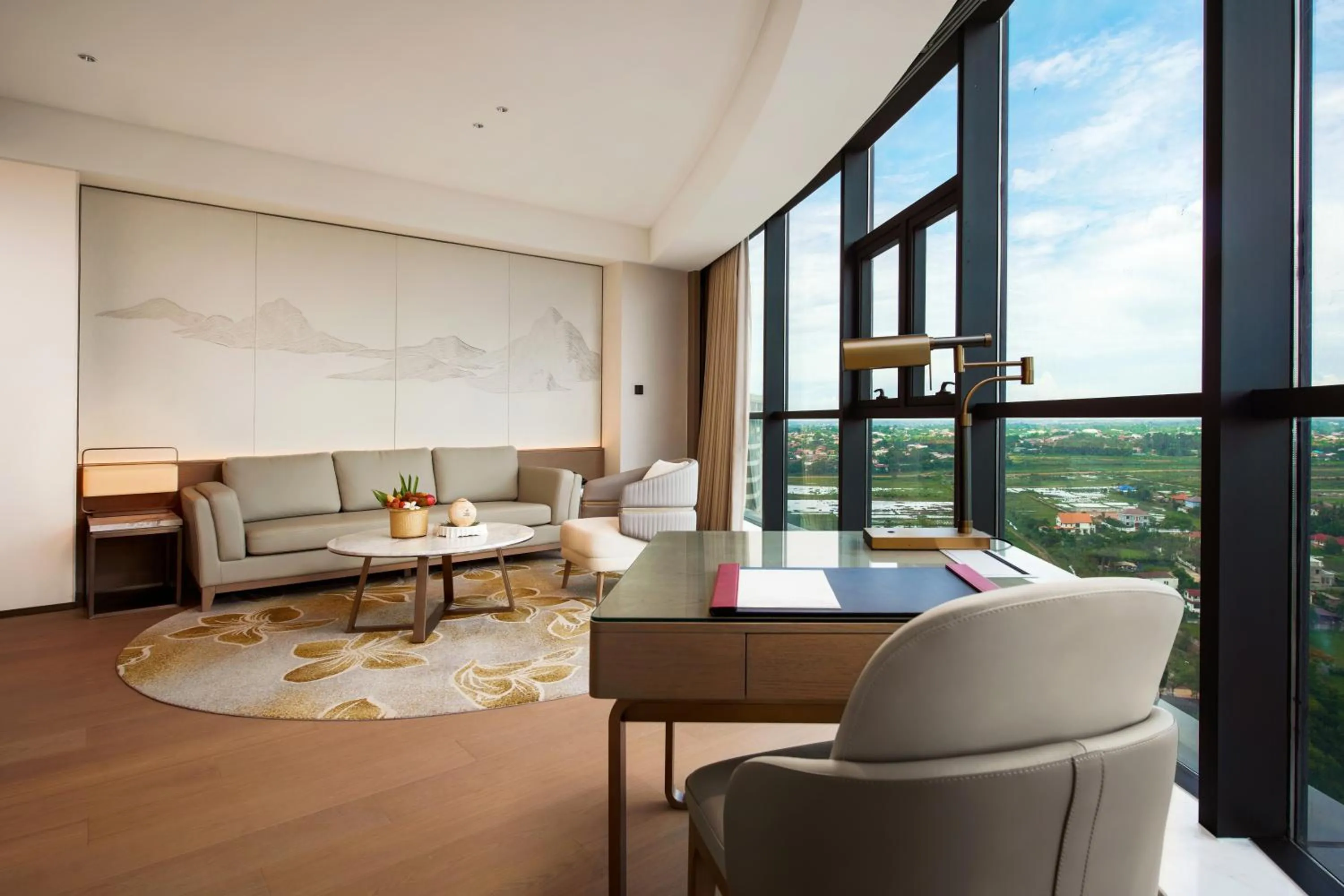 Living room in Latsavong Wanda Vista Vientiane