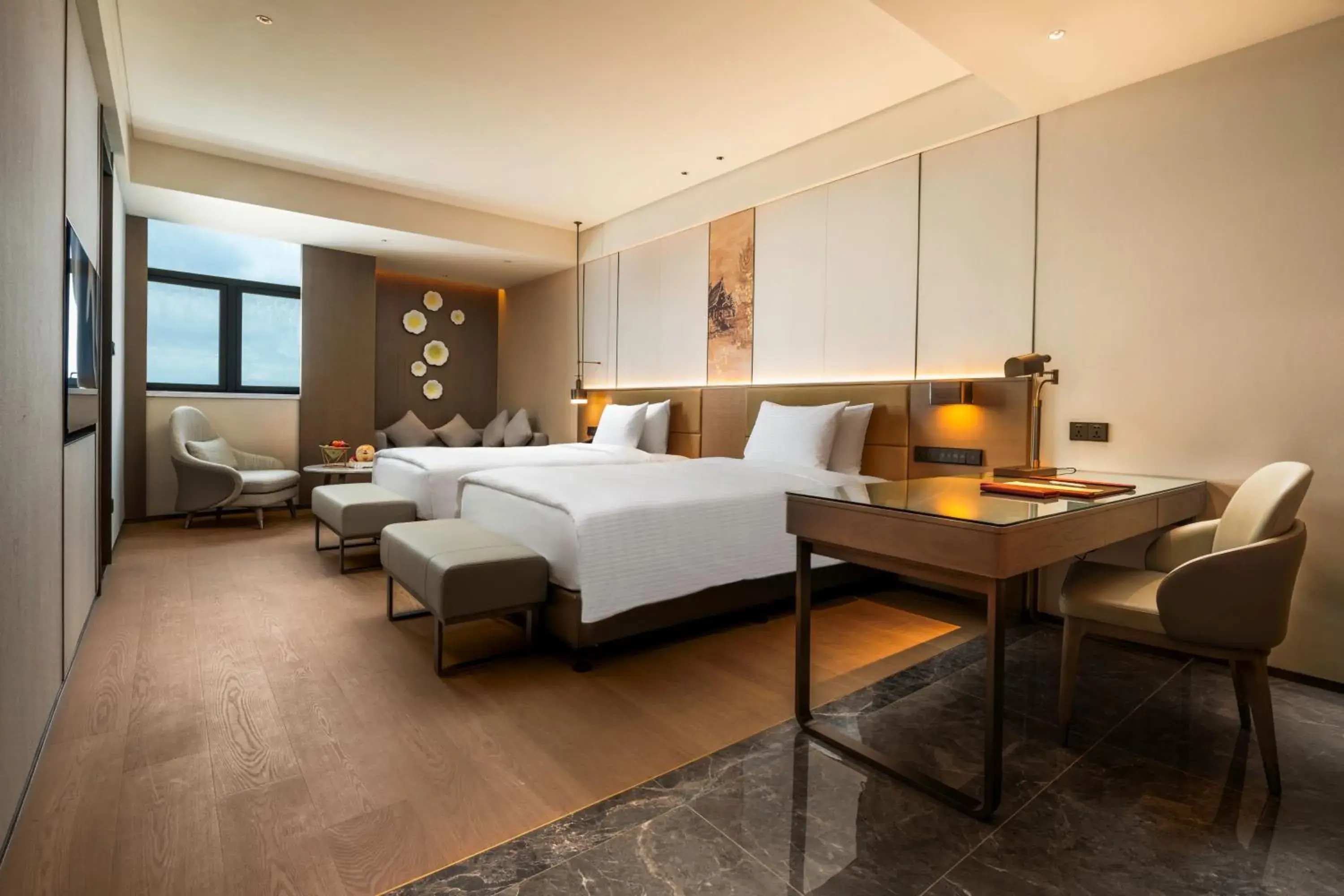 Photo of the whole room, Bed in Latsavong Wanda Vista Vientiane Photo of the whole room, Bed in Latsavong Wanda Vista Vientiane