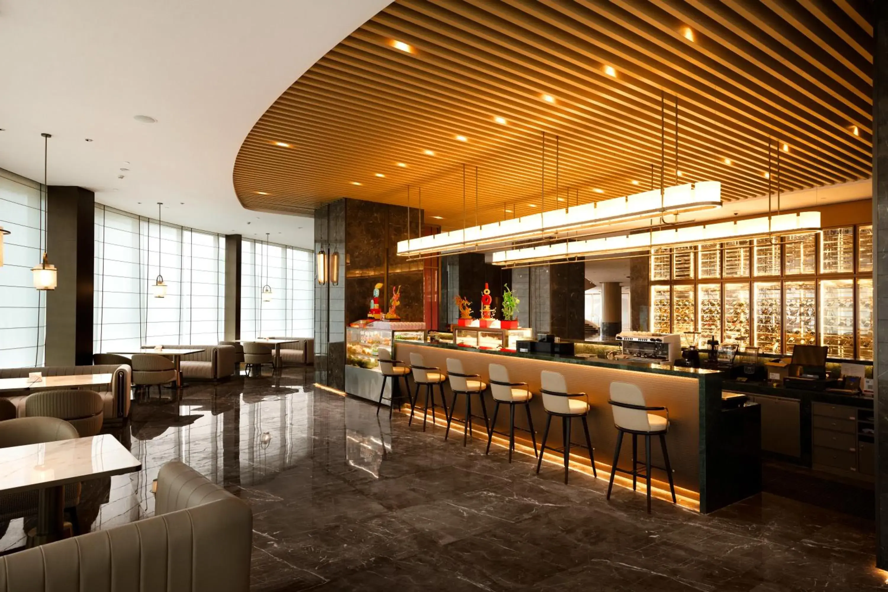 Lobby or reception in Latsavong Wanda Vista Vientiane Lobby or reception in Latsavong Wanda Vista Vientiane