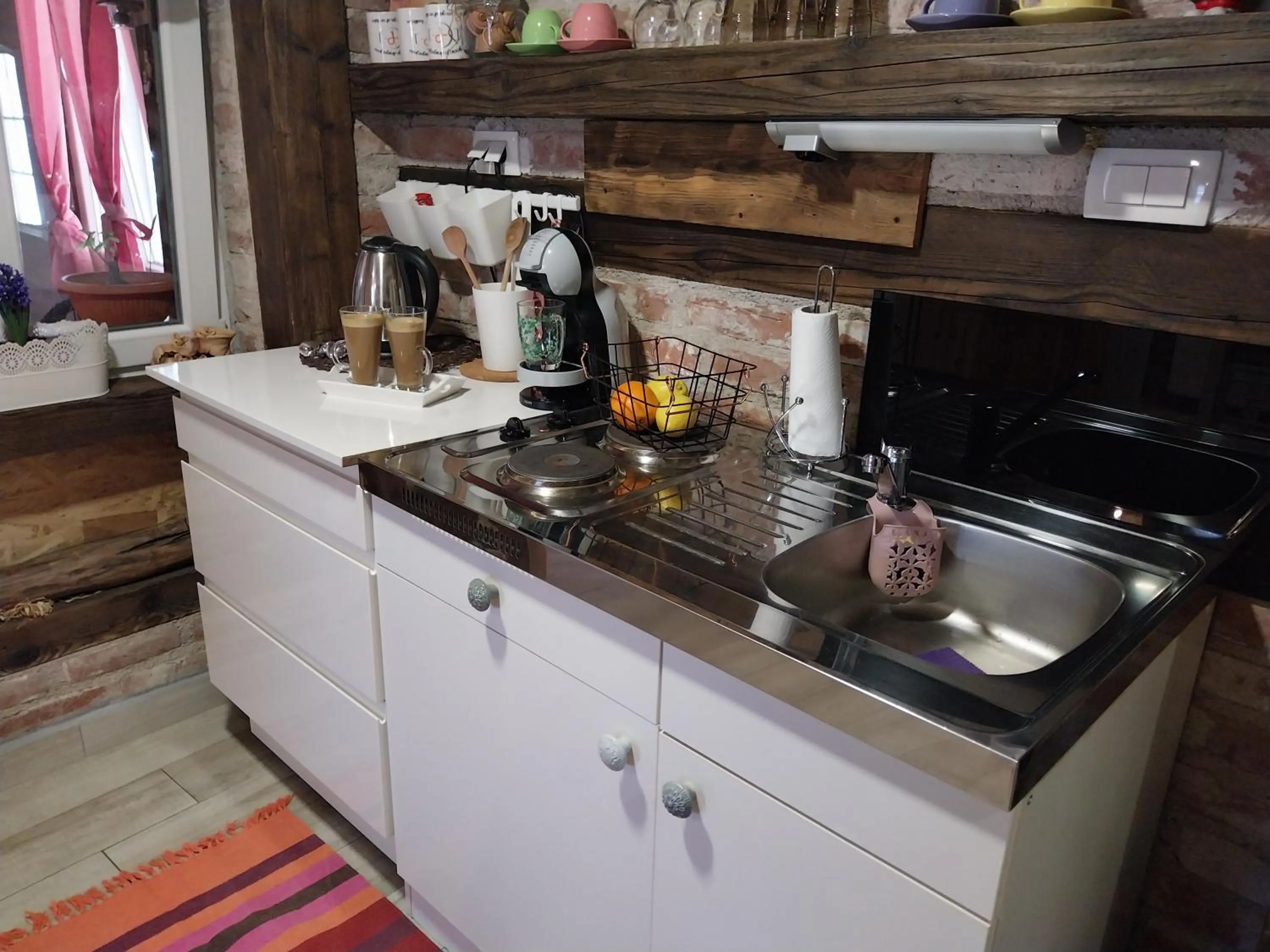 Kitchen or kitchenette in Apartment Ada bed & breakfast