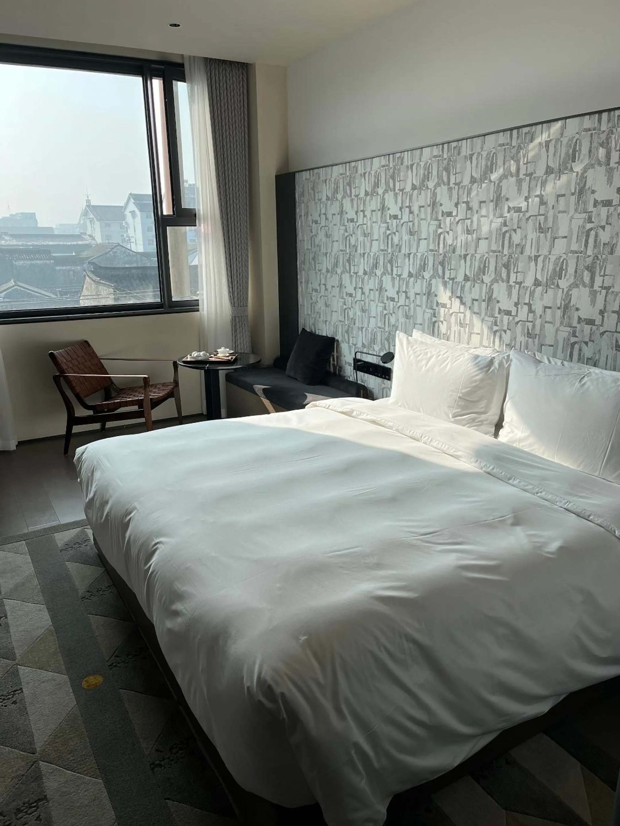 Bedroom, Bed in Jiangnan House Guanqianjie