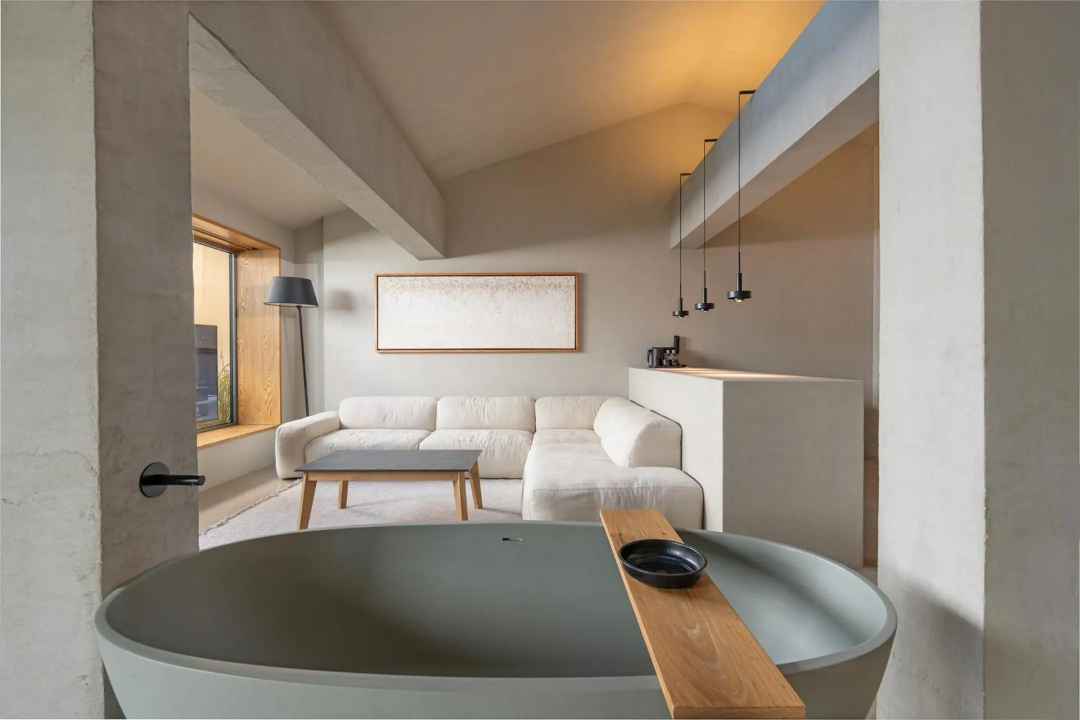 Seating area in Roome