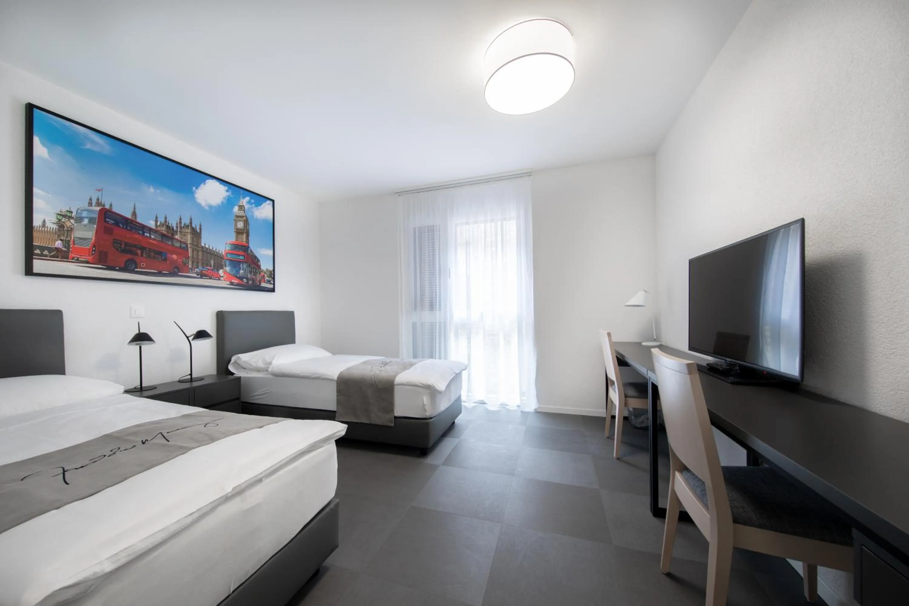 Bed in "The Freddie Mercury" Hotel