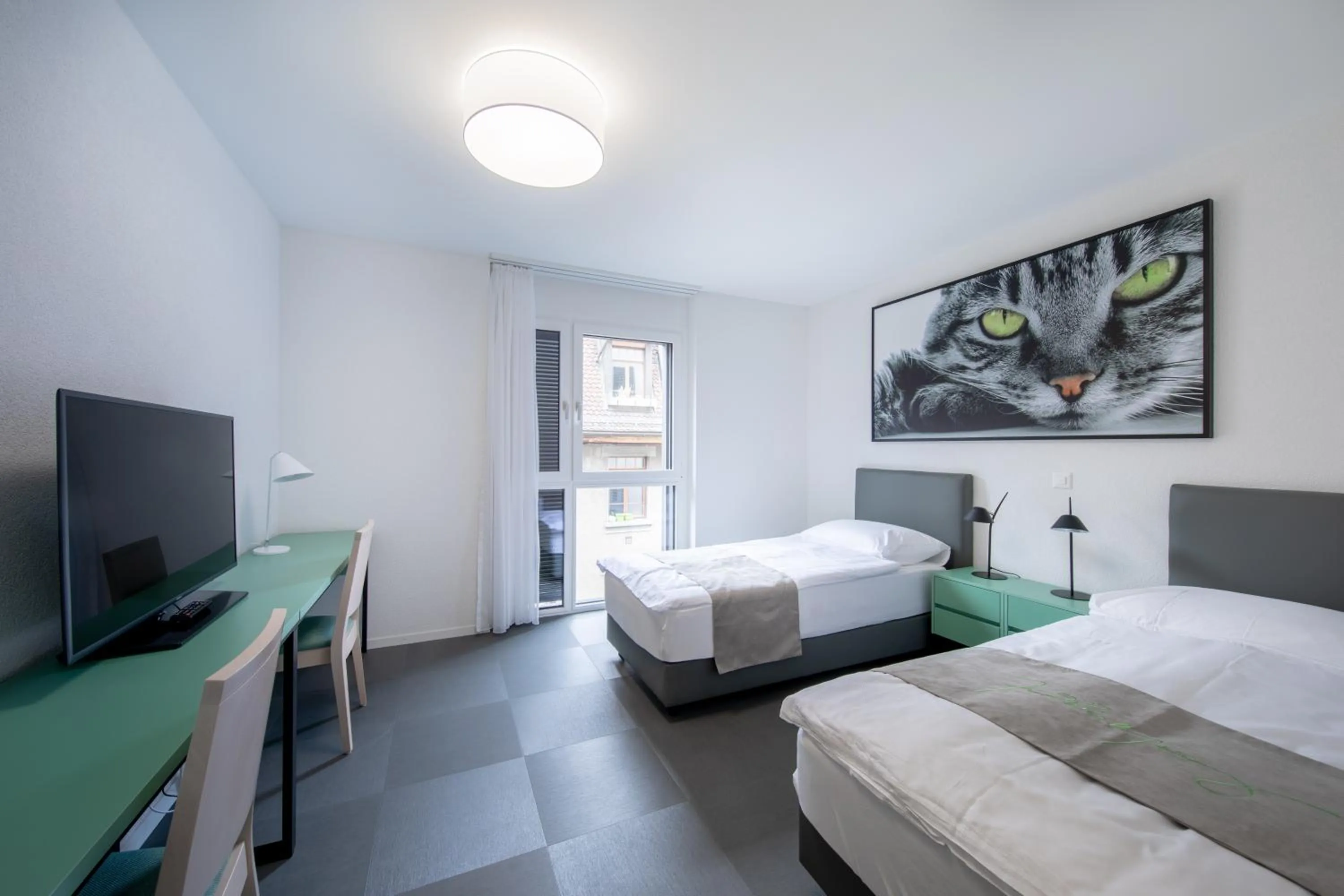 Bed in "The Freddie Mercury" Hotel