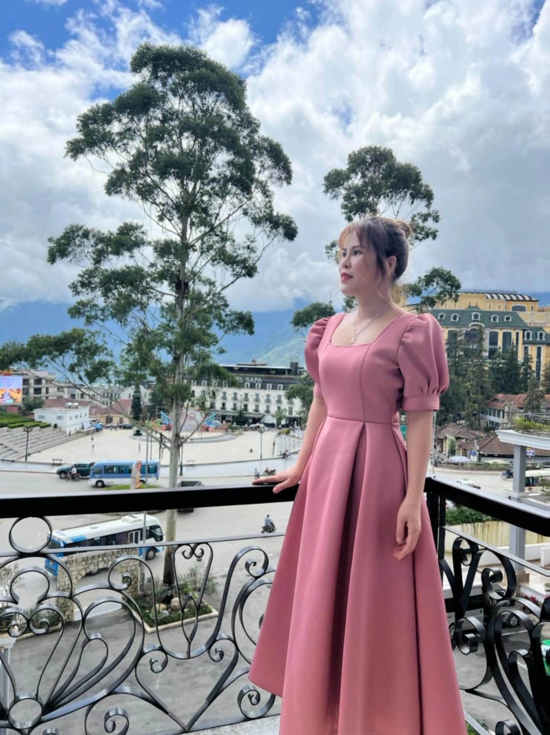 Mountain view in Sapa Green Forest Hotel & Convention