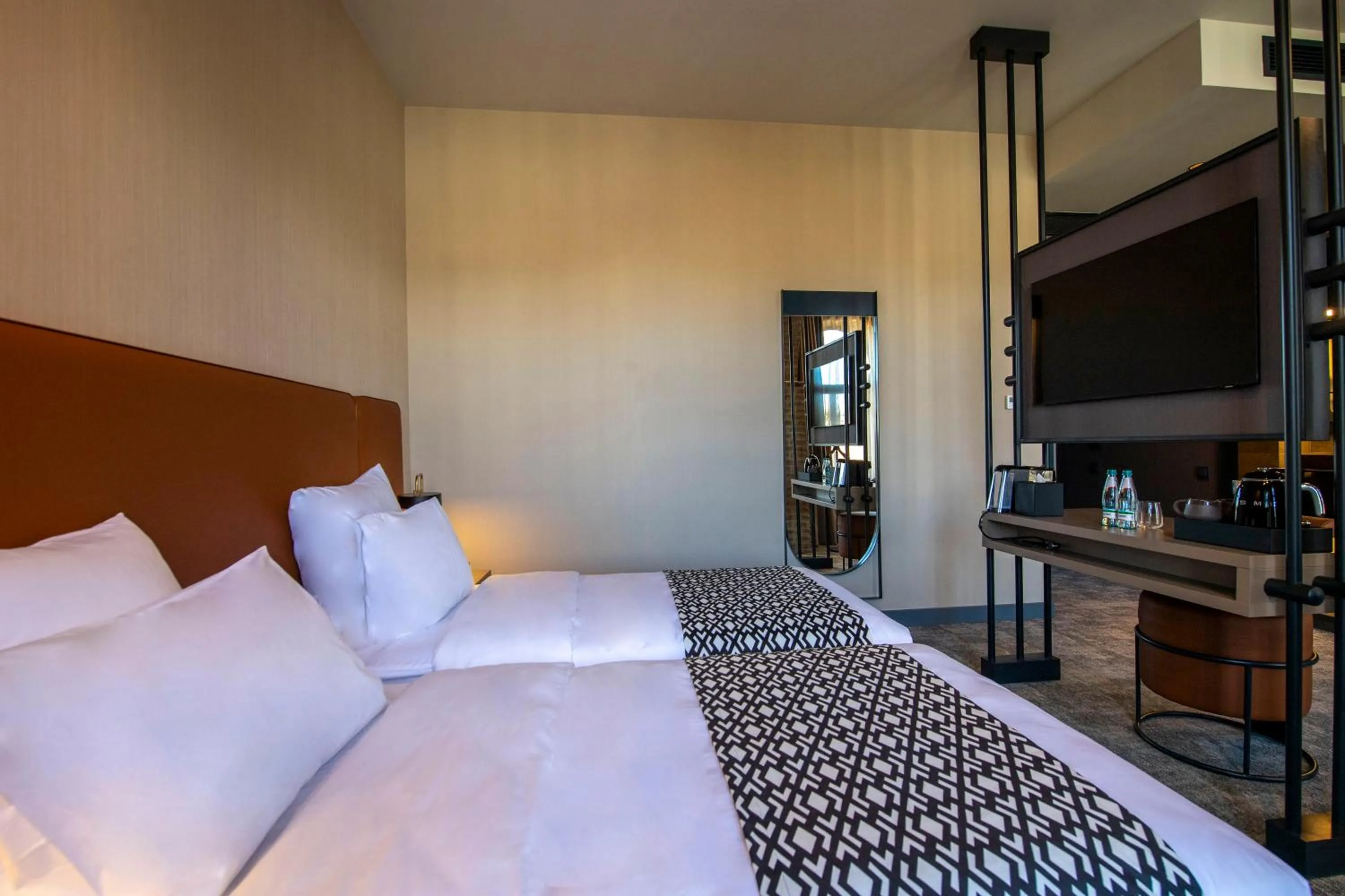 Bedroom, Bed in Qarvasla Hotel