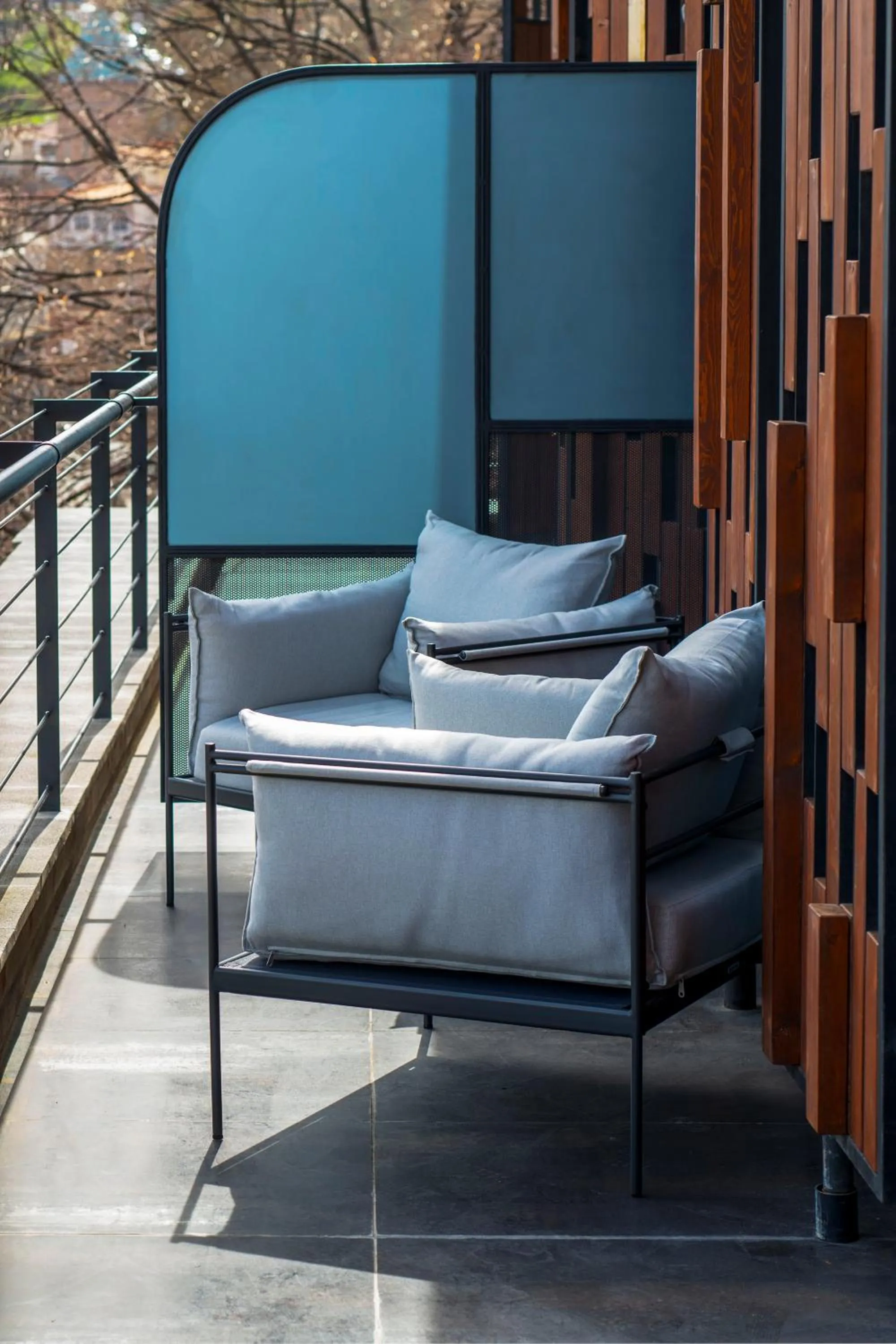 Balcony/Terrace in Qarvasla Hotel