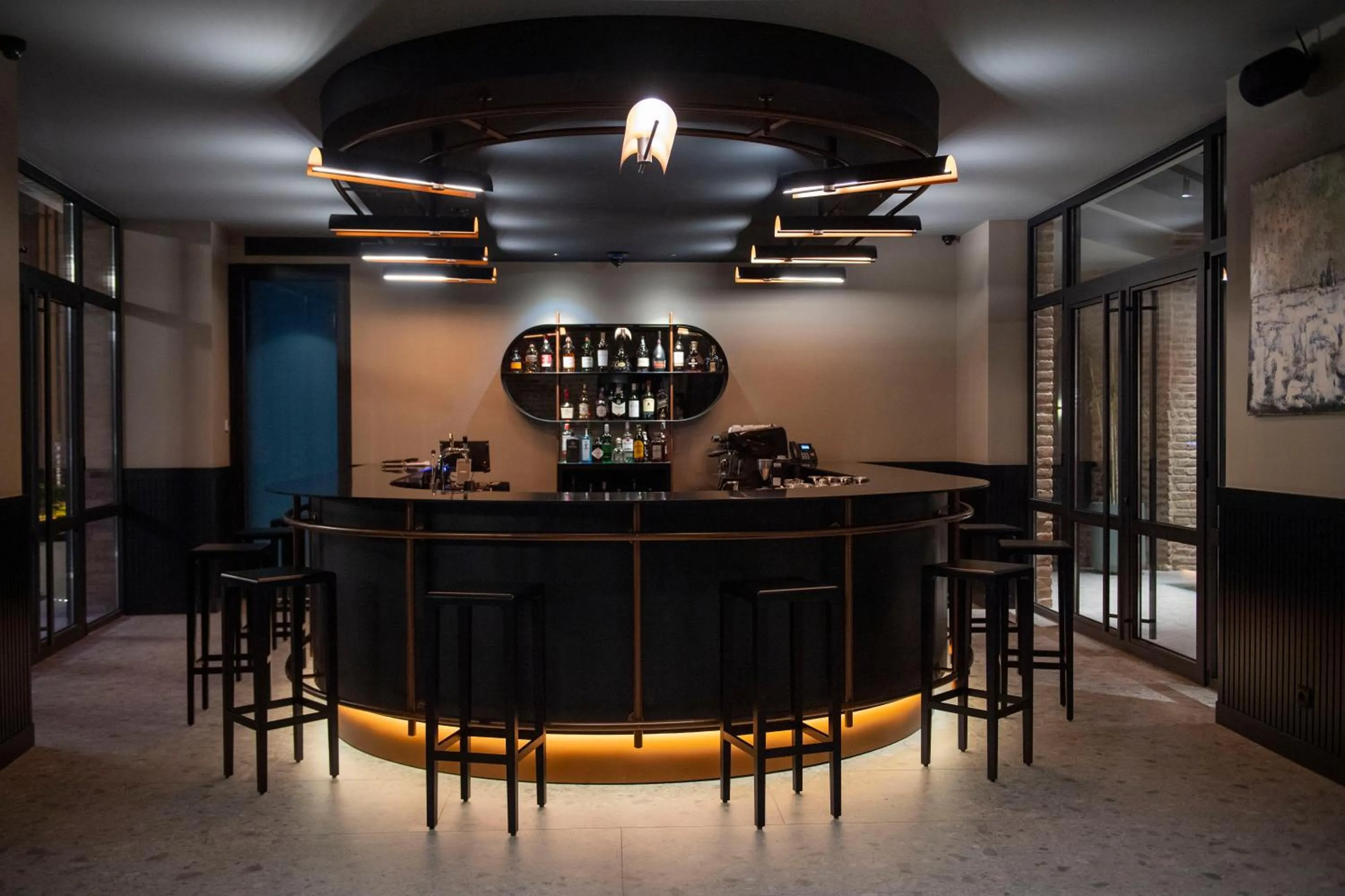 Lounge or bar in Qarvasla Hotel