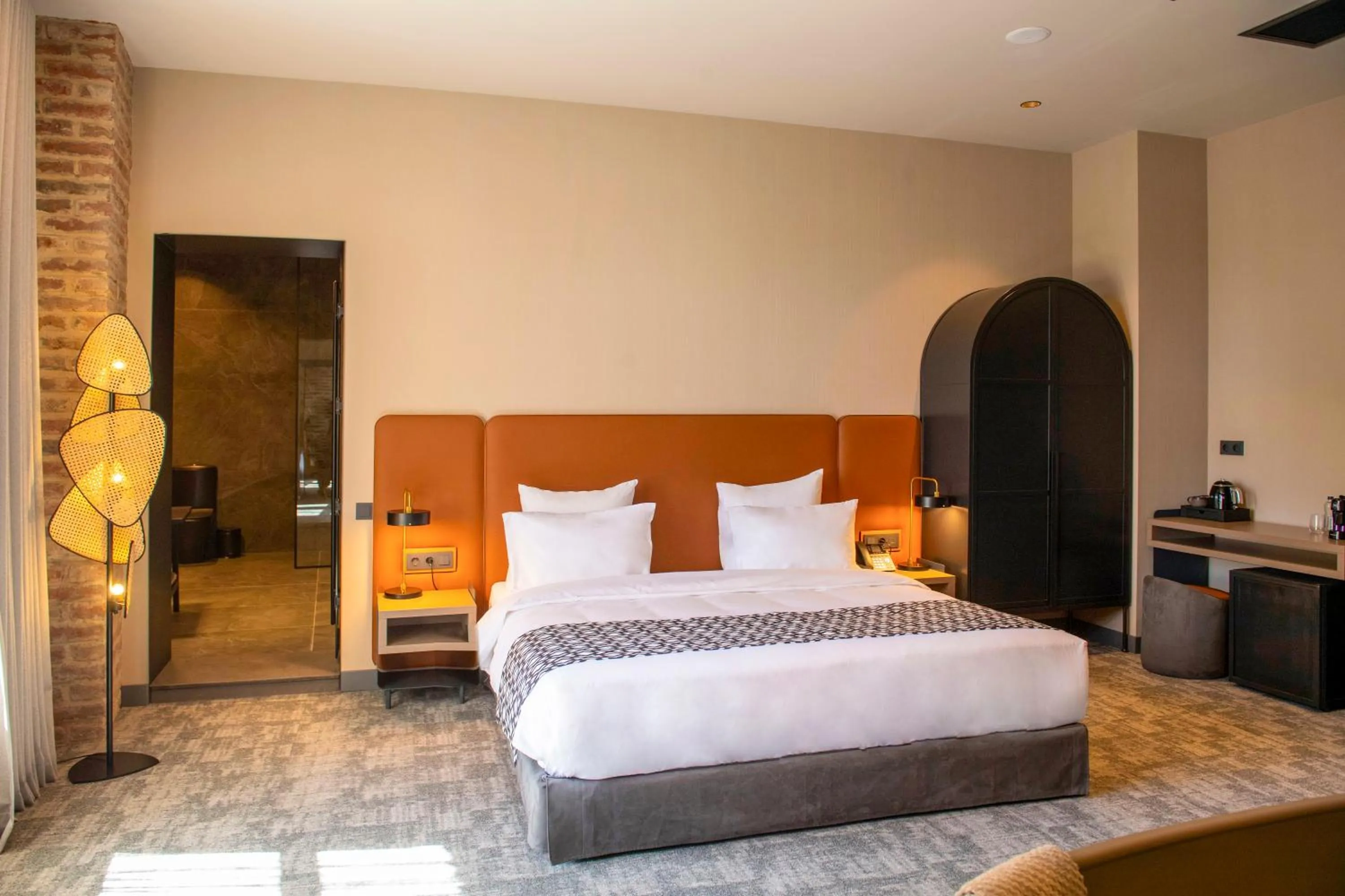 Bedroom, Bed in Qarvasla Hotel