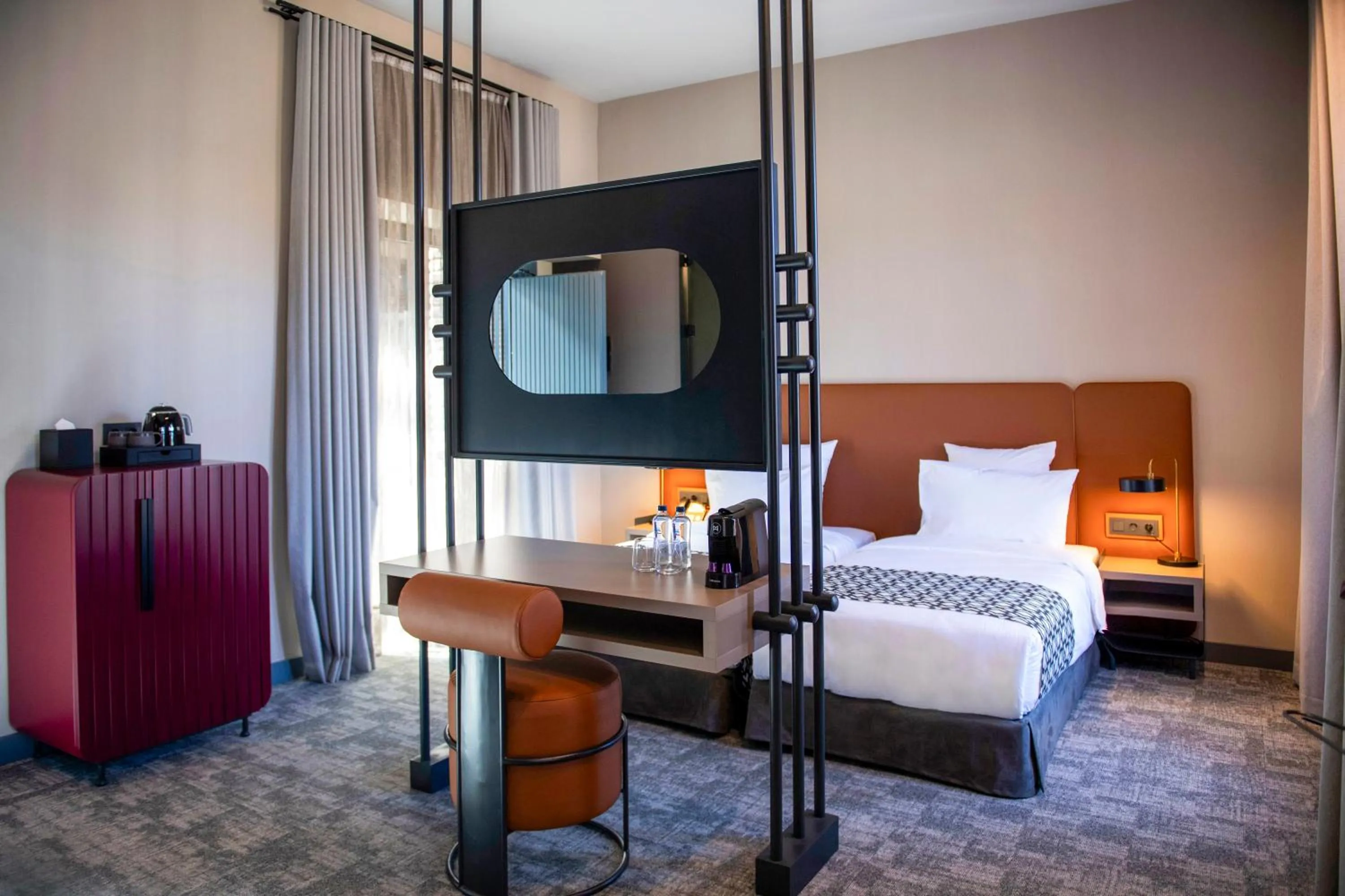 Bedroom, Bed in Qarvasla Hotel