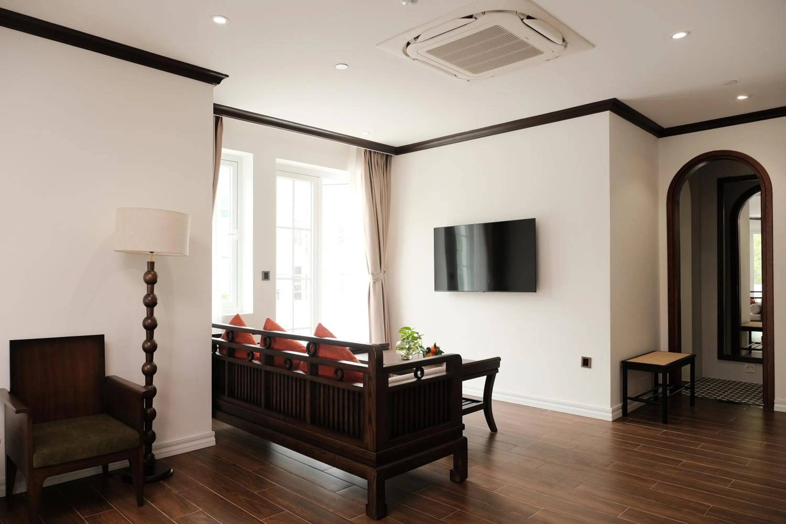 Seating area in Paul Chabot Hotel