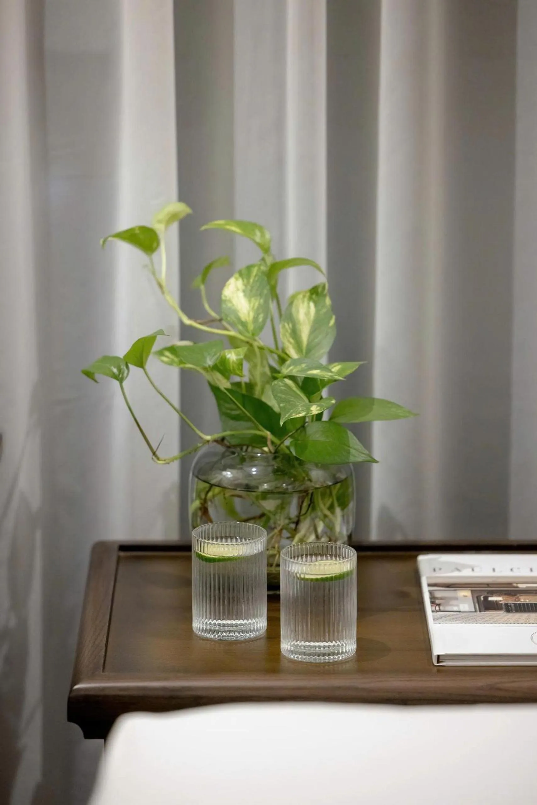 Bedroom in Paul Chabot Hotel