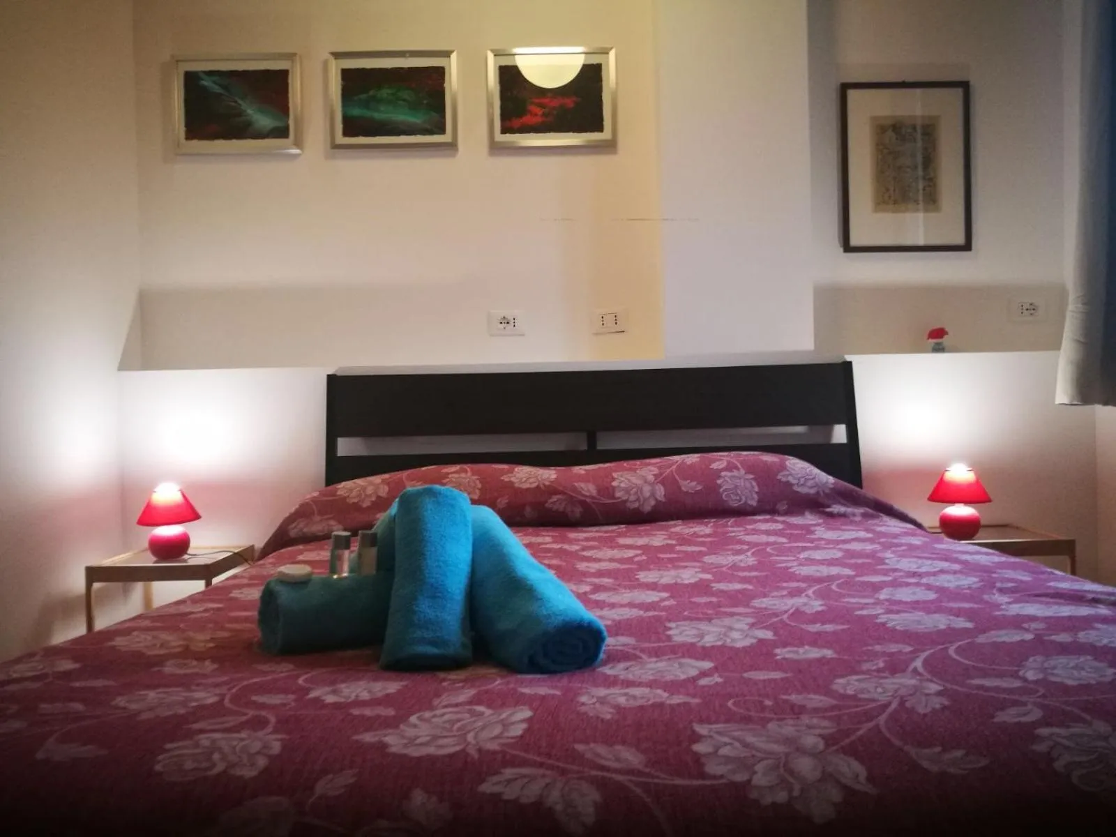 Bed in Residence Villa Rendina