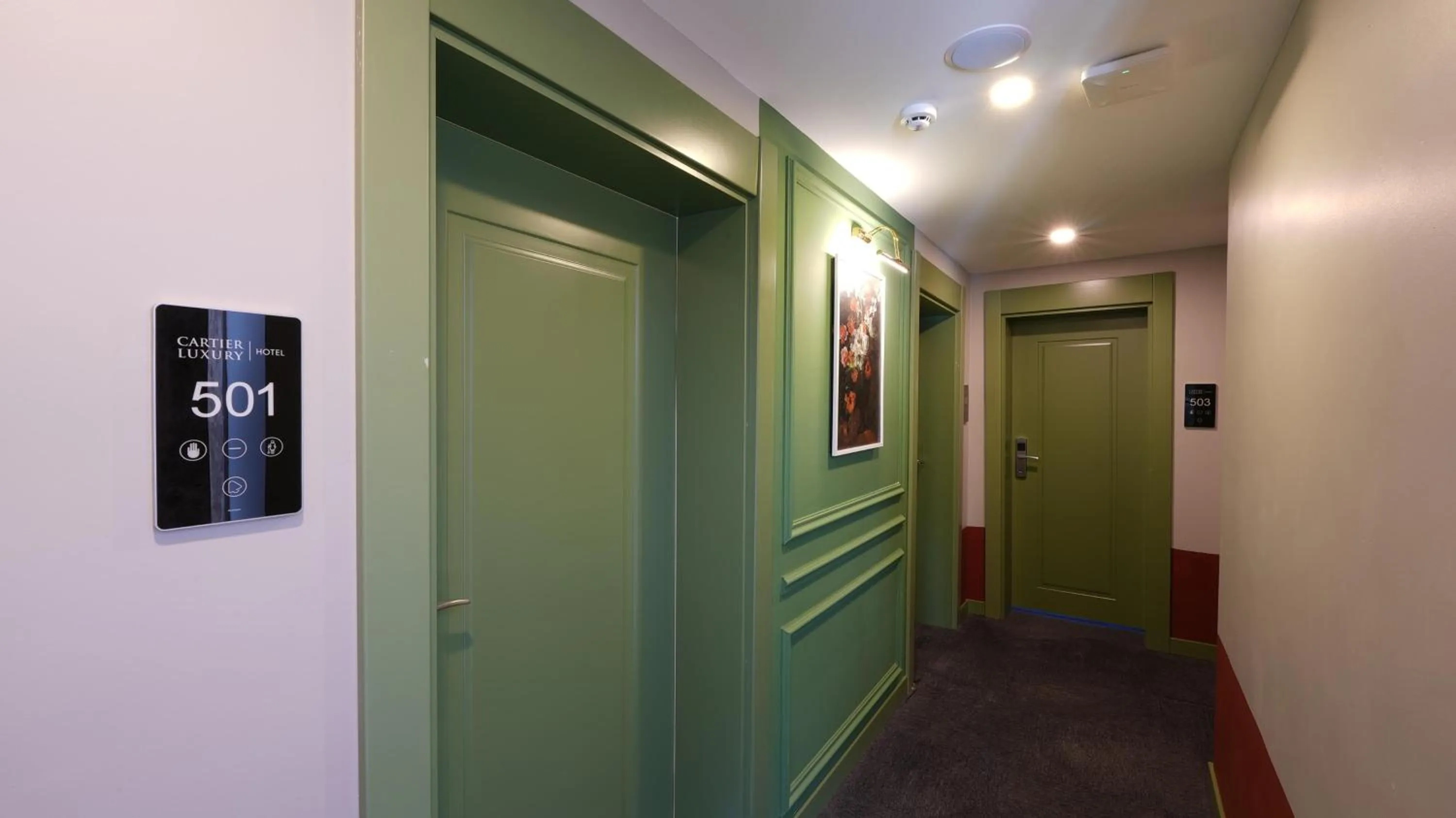 Floor plan in CARTİER LUXURY OTEL